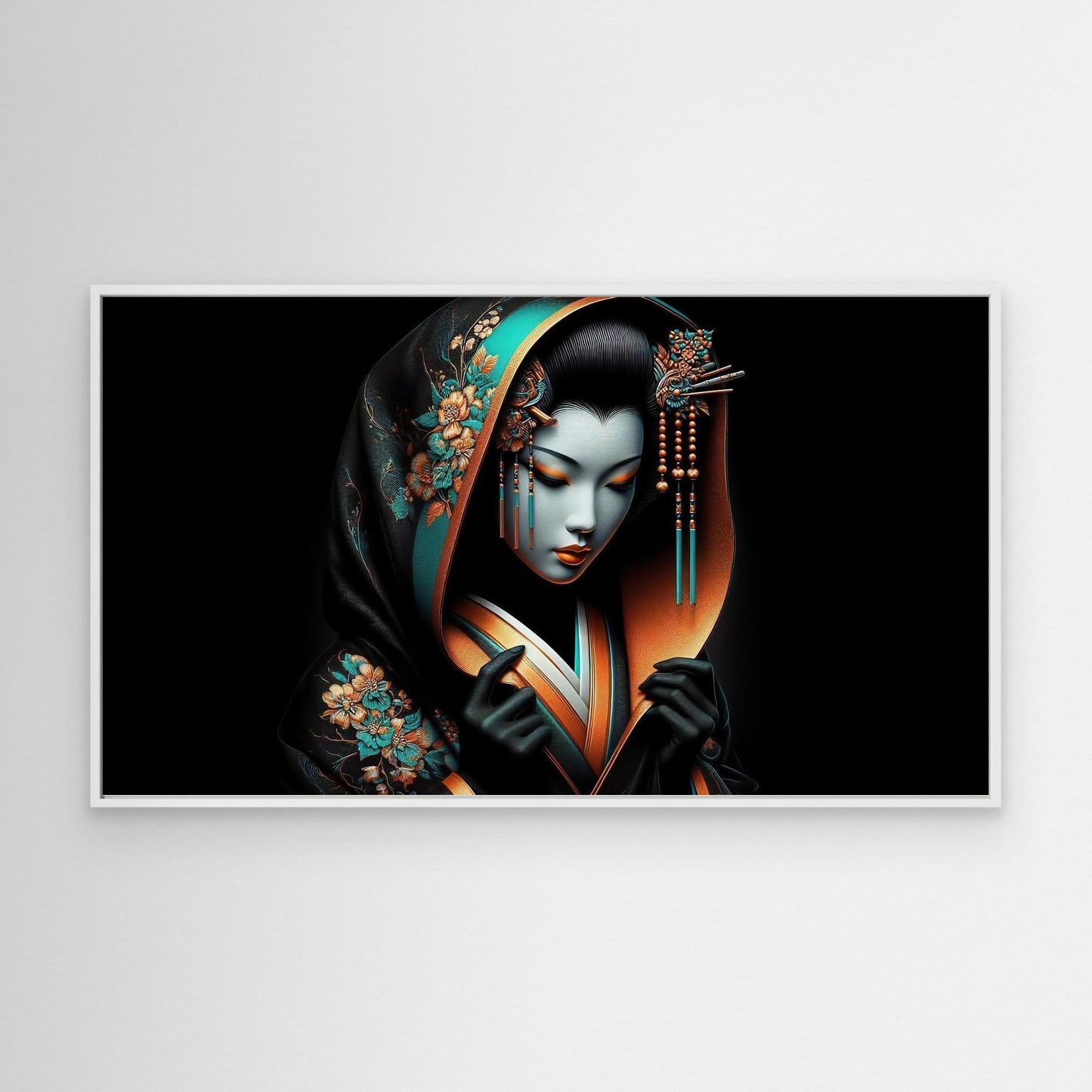 Geisha with Hoodie