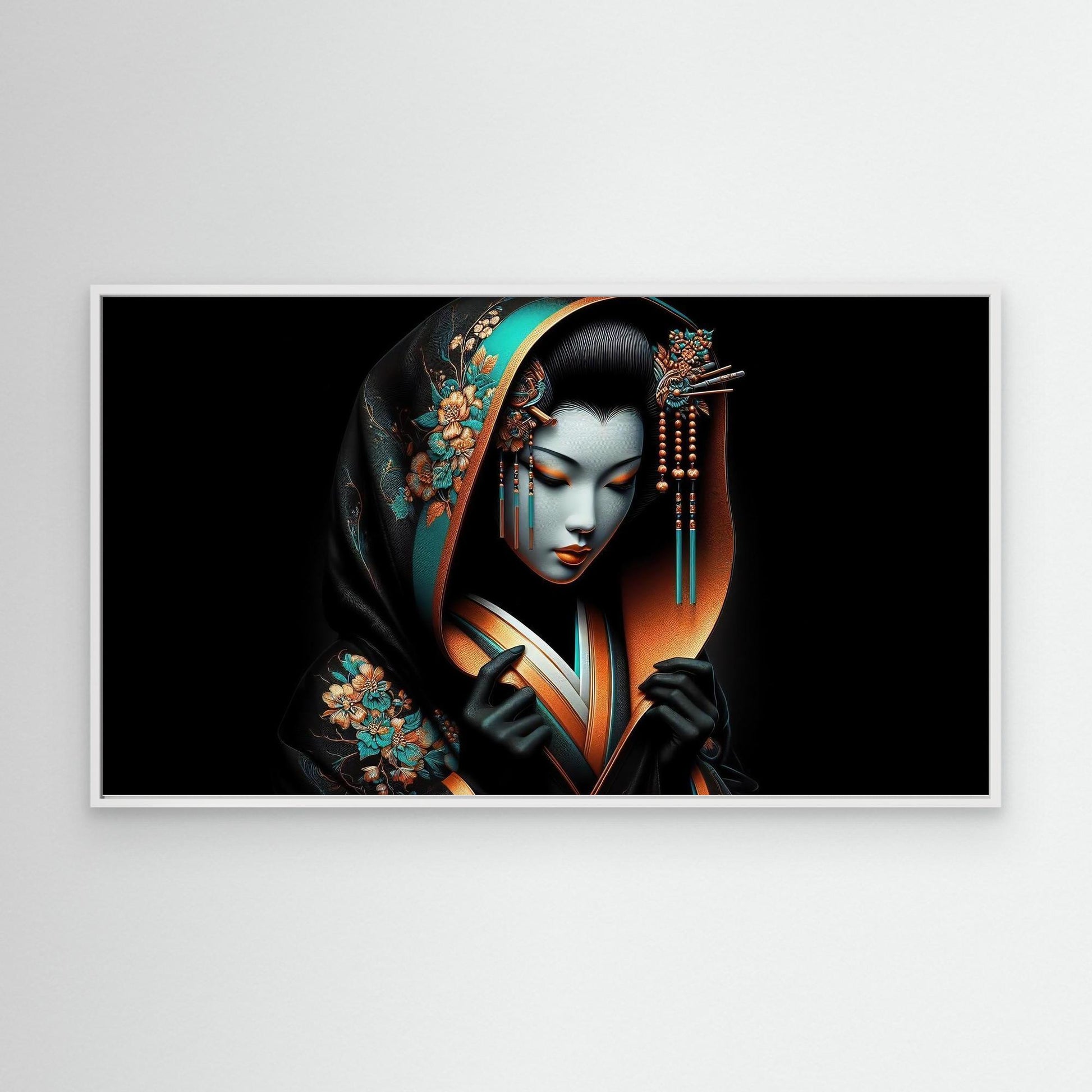 Geisha with Hoodie