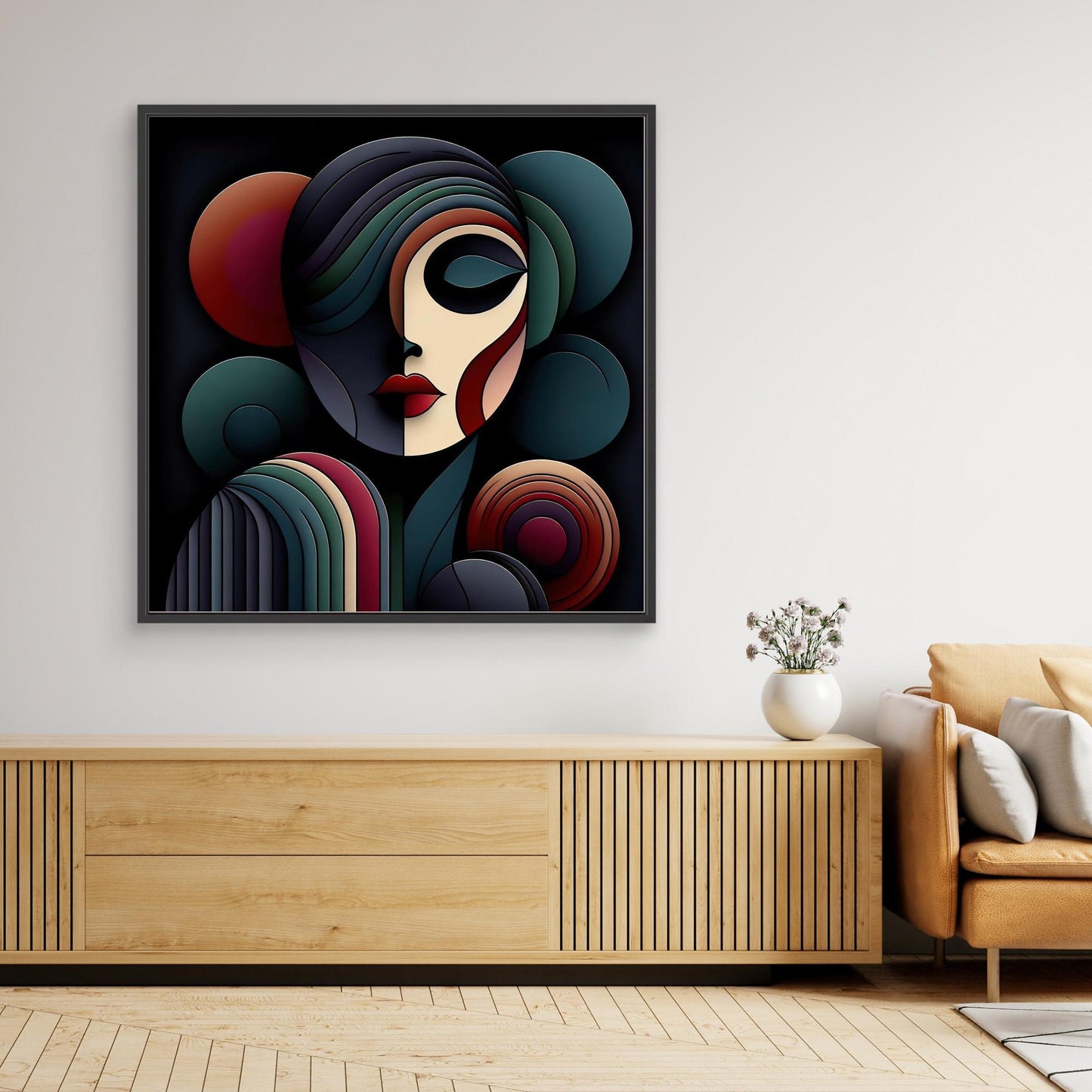 Woman with Fringe