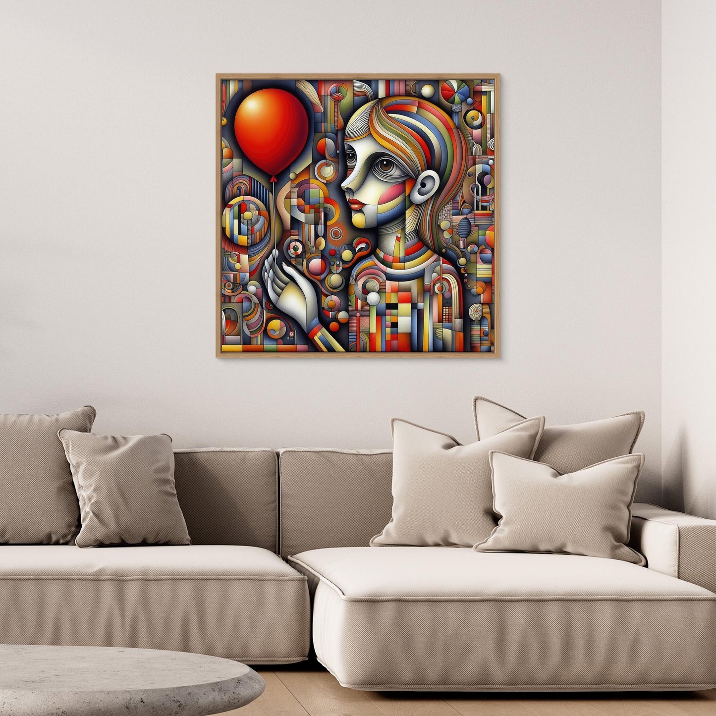 Girl with Red Balloon #1