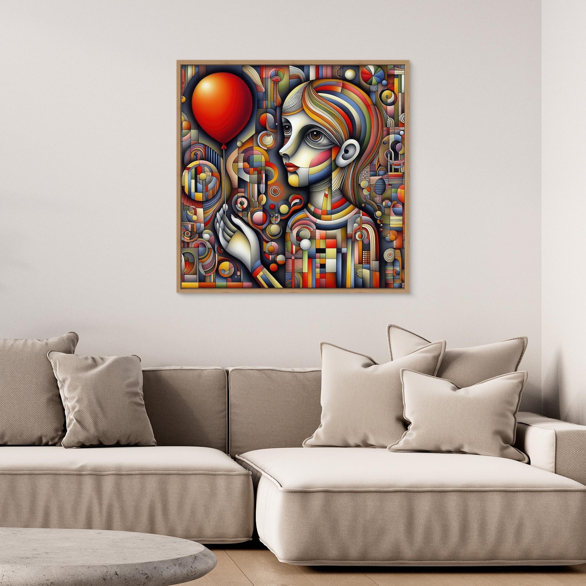 Girl with Red Balloon #1