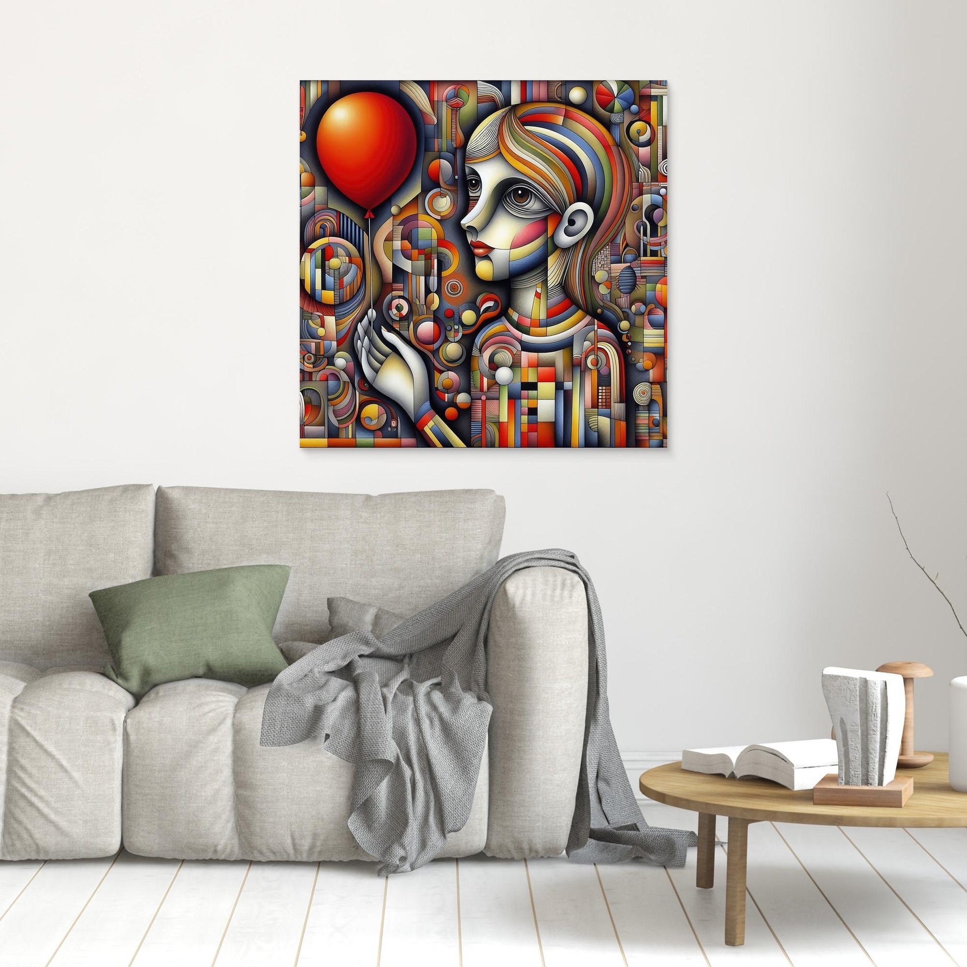 Girl with Red Balloon #1