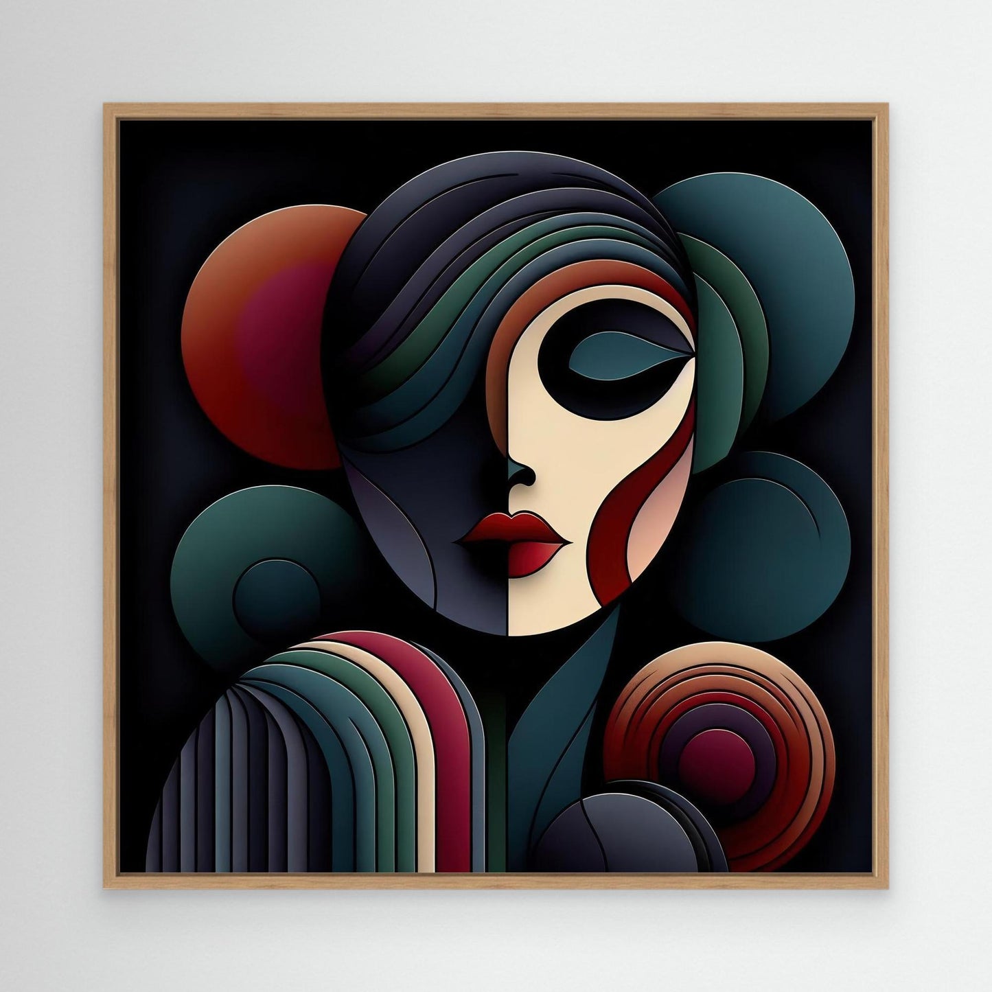 Woman with Fringe