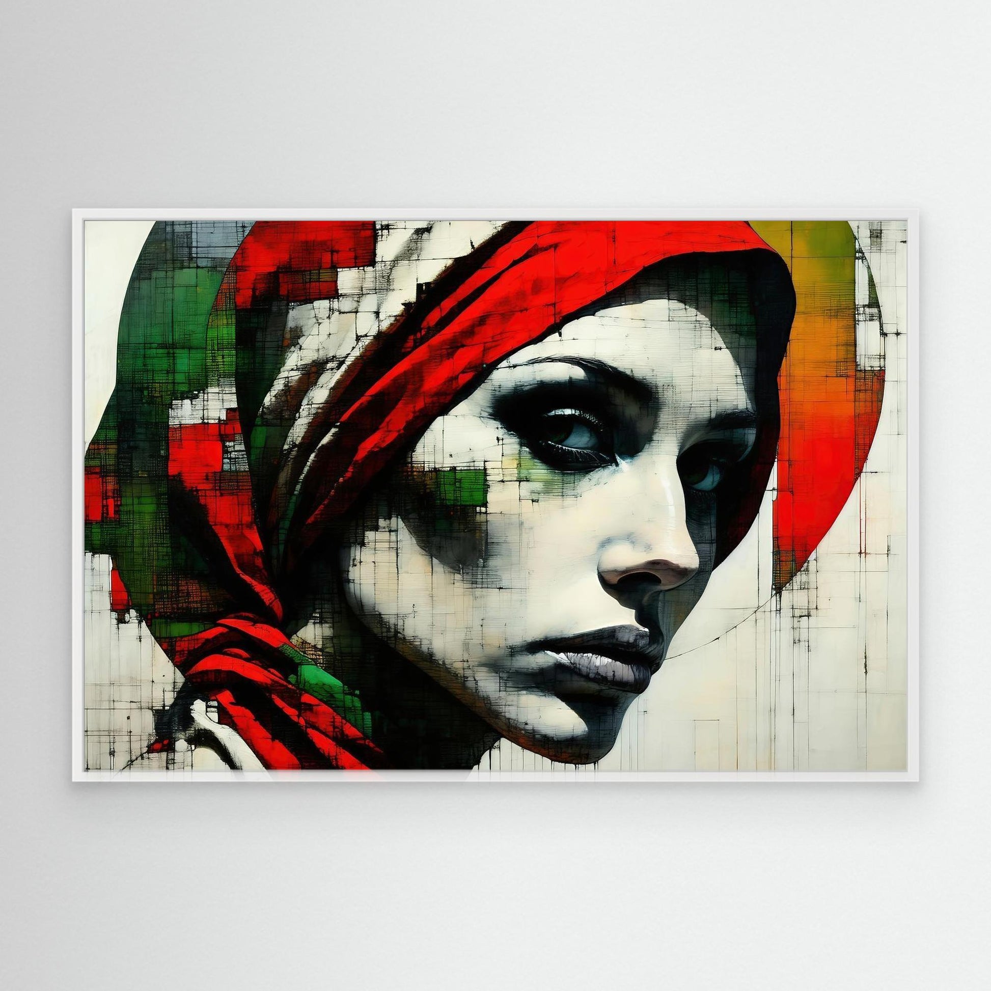 Woman in Scarf