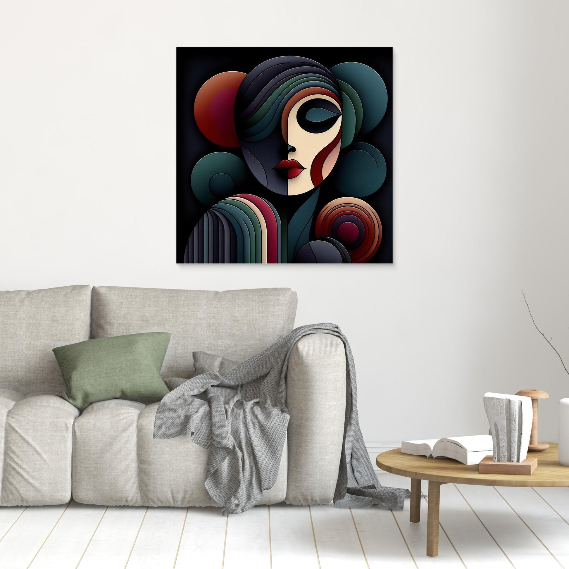 Woman with Fringe