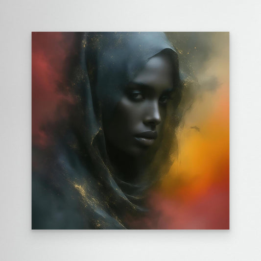 Woman with Scarf
