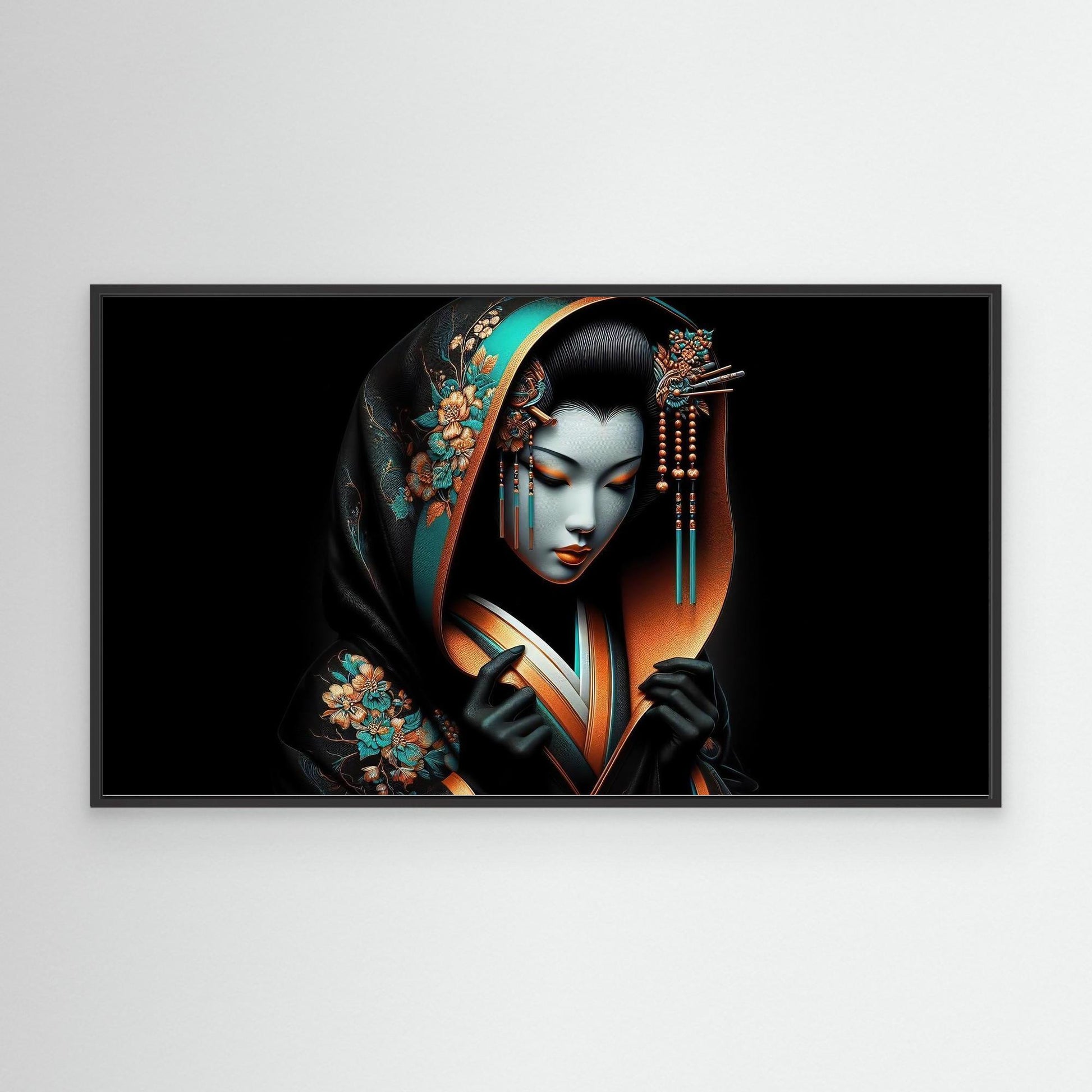 Geisha with Hoodie