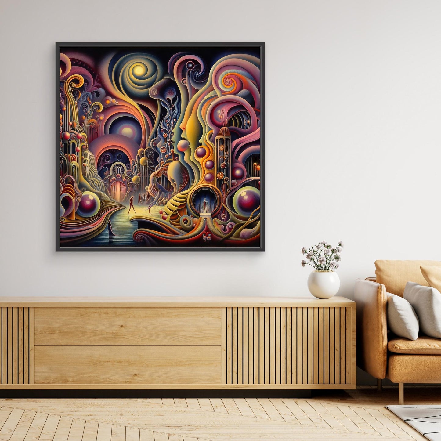 Mystical Spiral Dreamscape