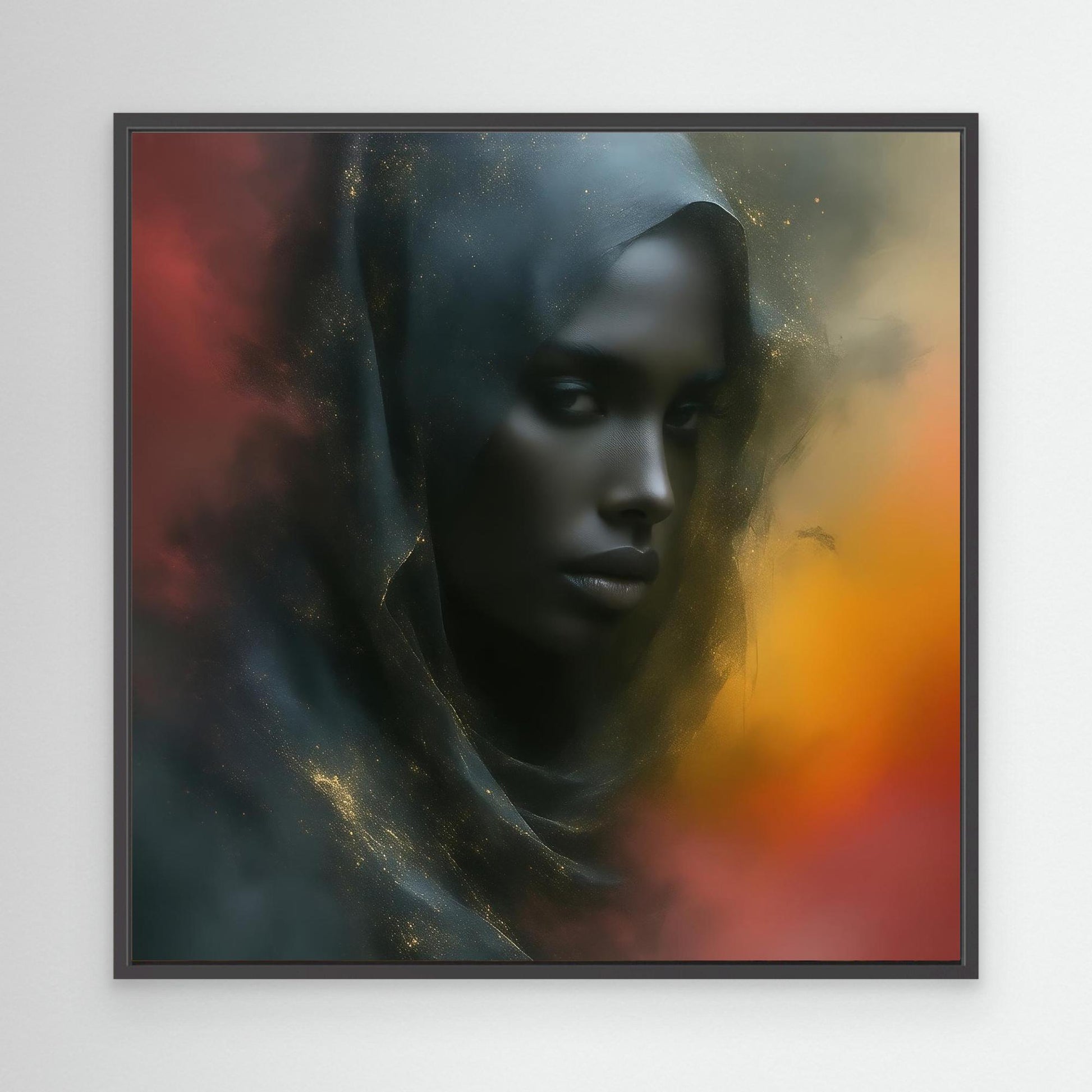 Woman with Scarf