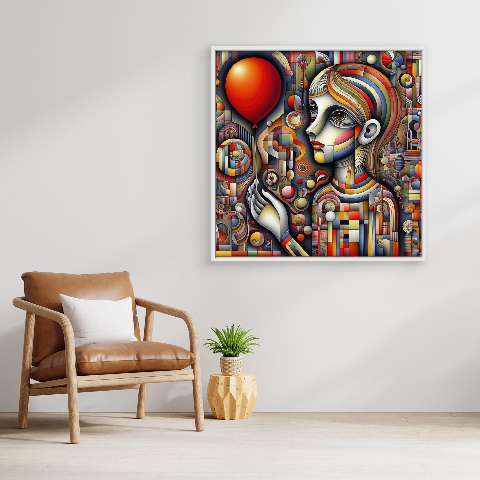 Girl with Red Balloon #1