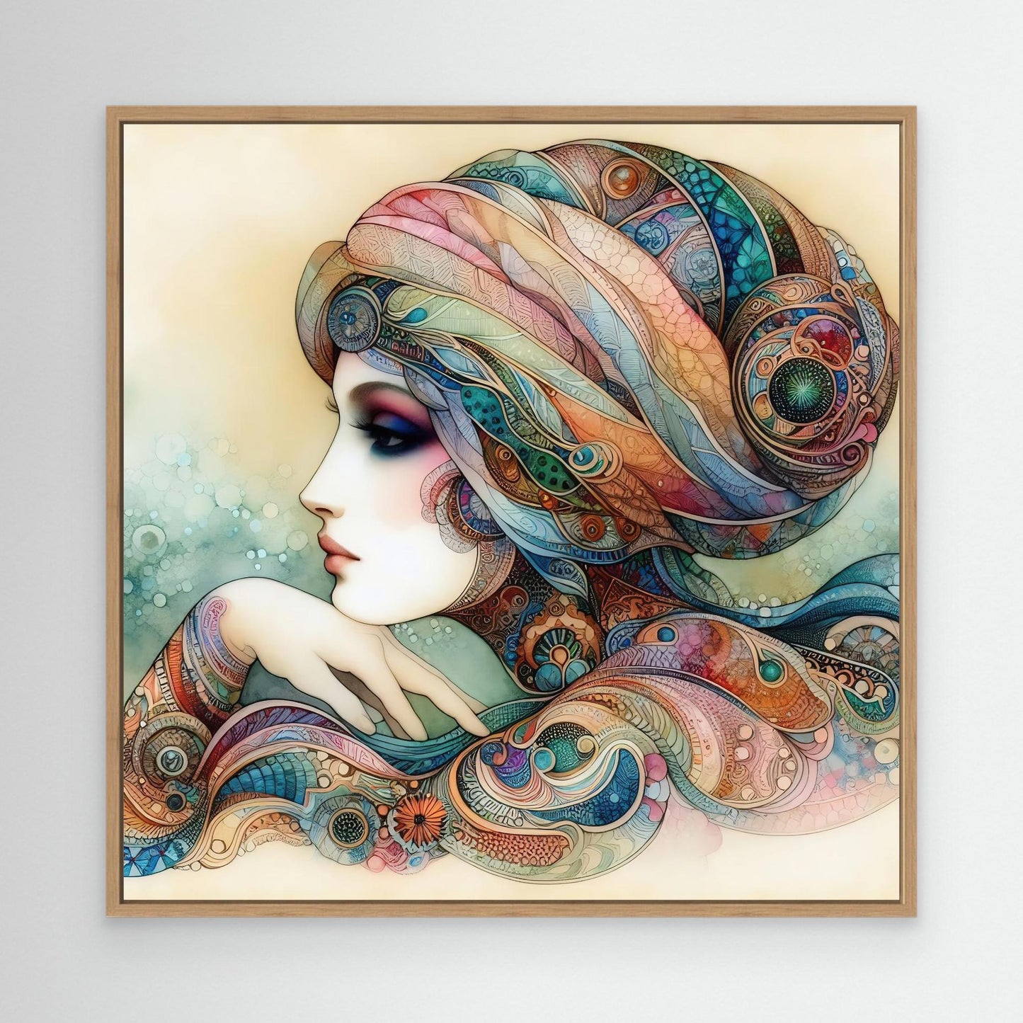 Woman with Turban #1