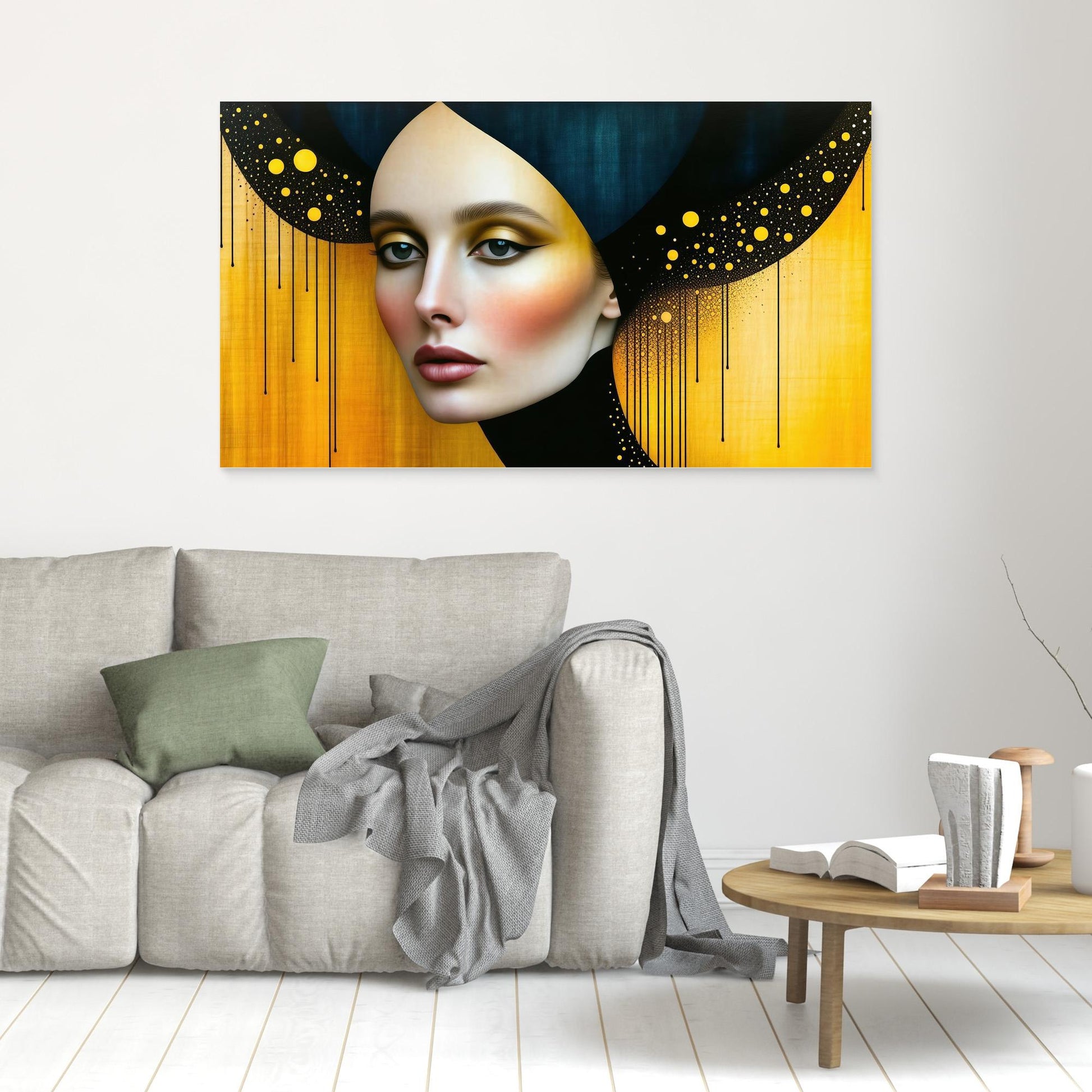 Woman with Black Hat