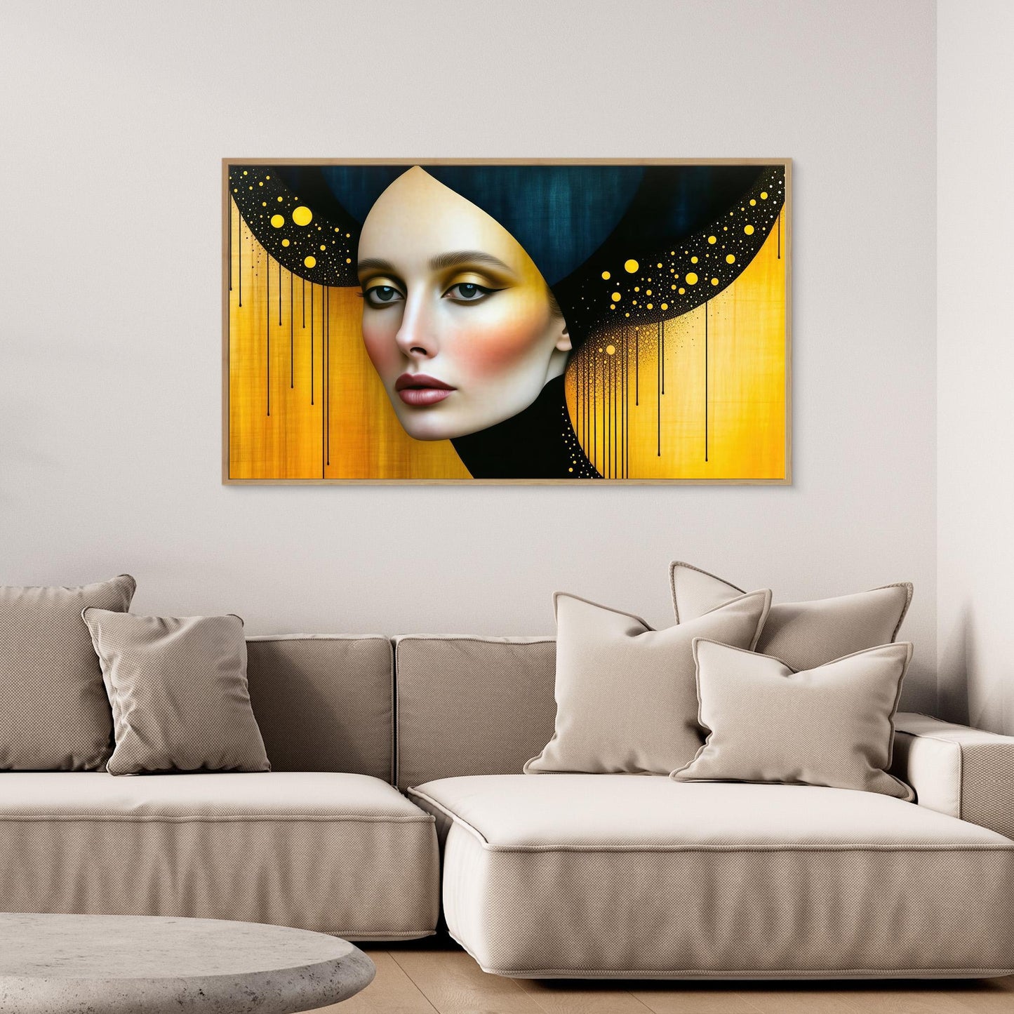 Woman with Black Hat