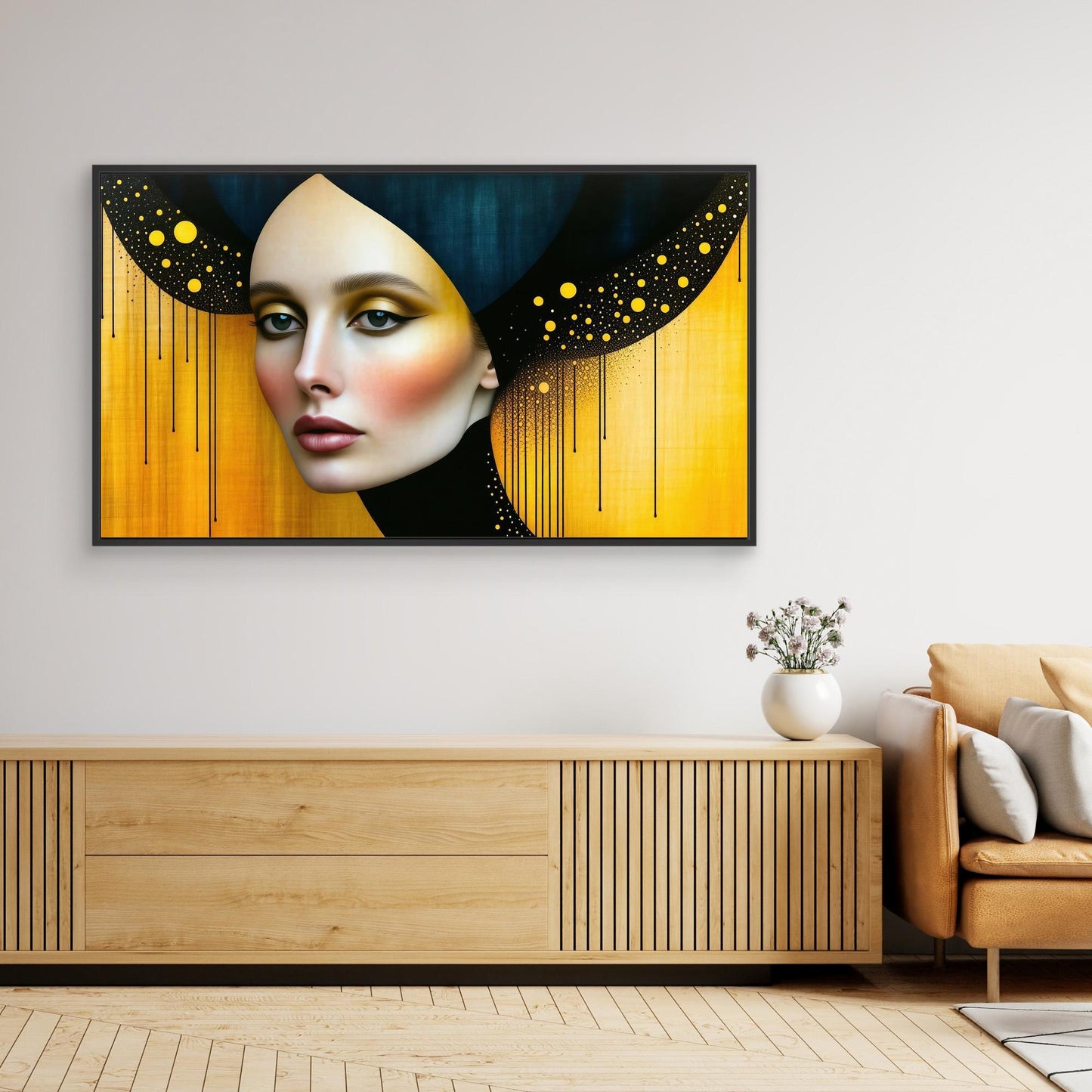Woman with Black Hat