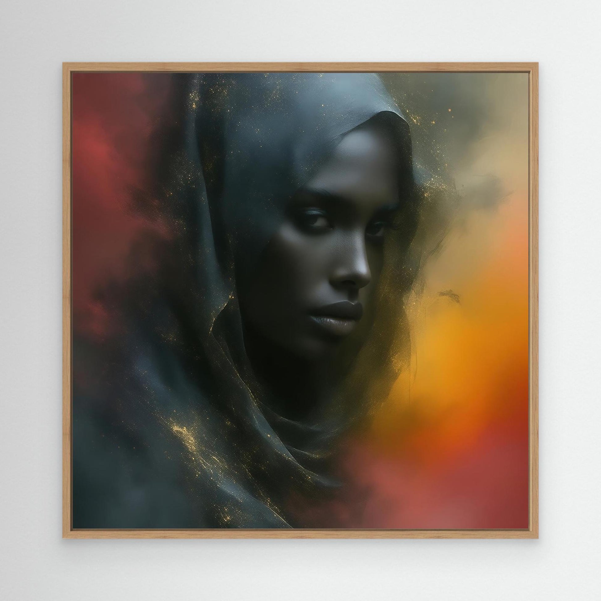 Woman with Scarf