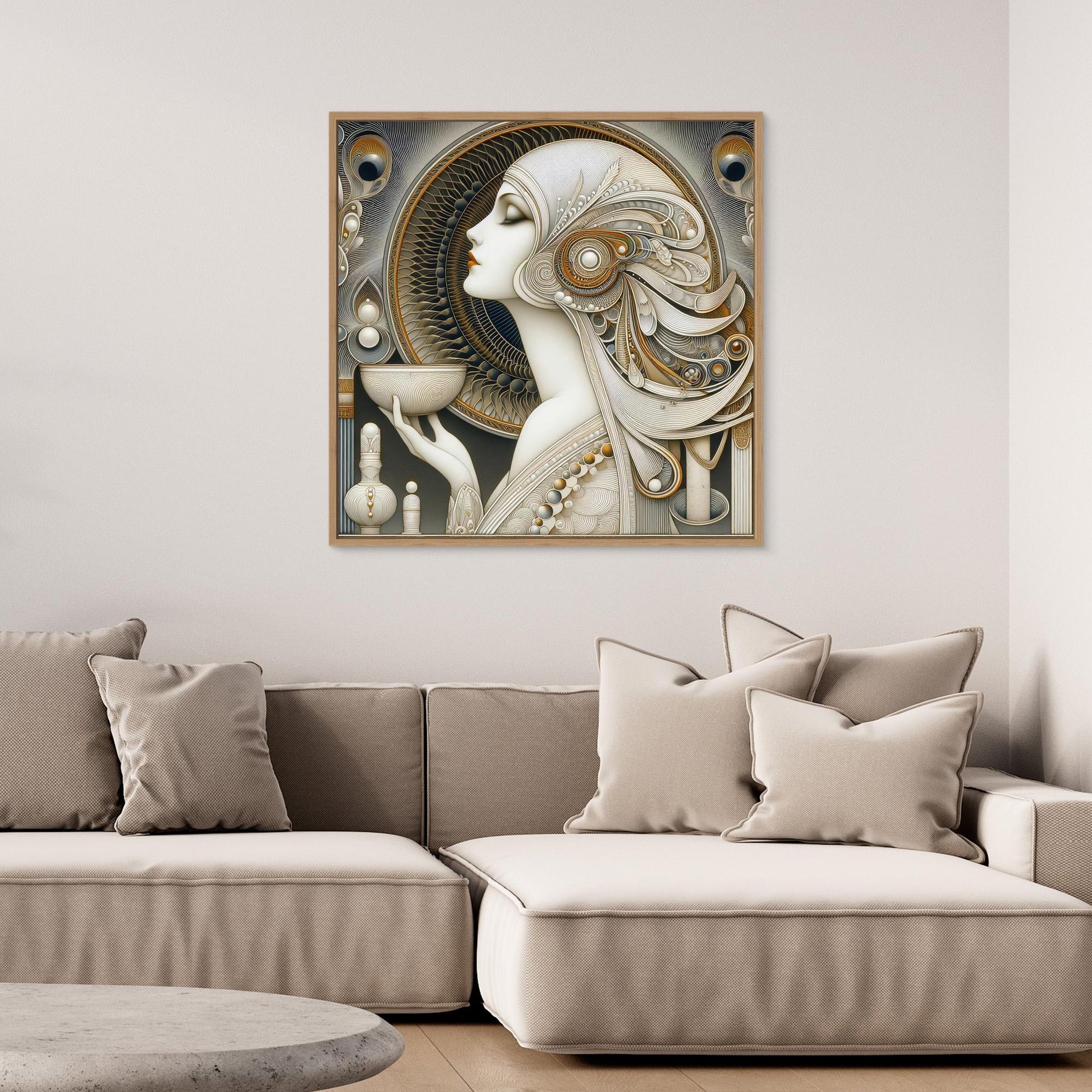 The Lady with the Porcelain Bowl