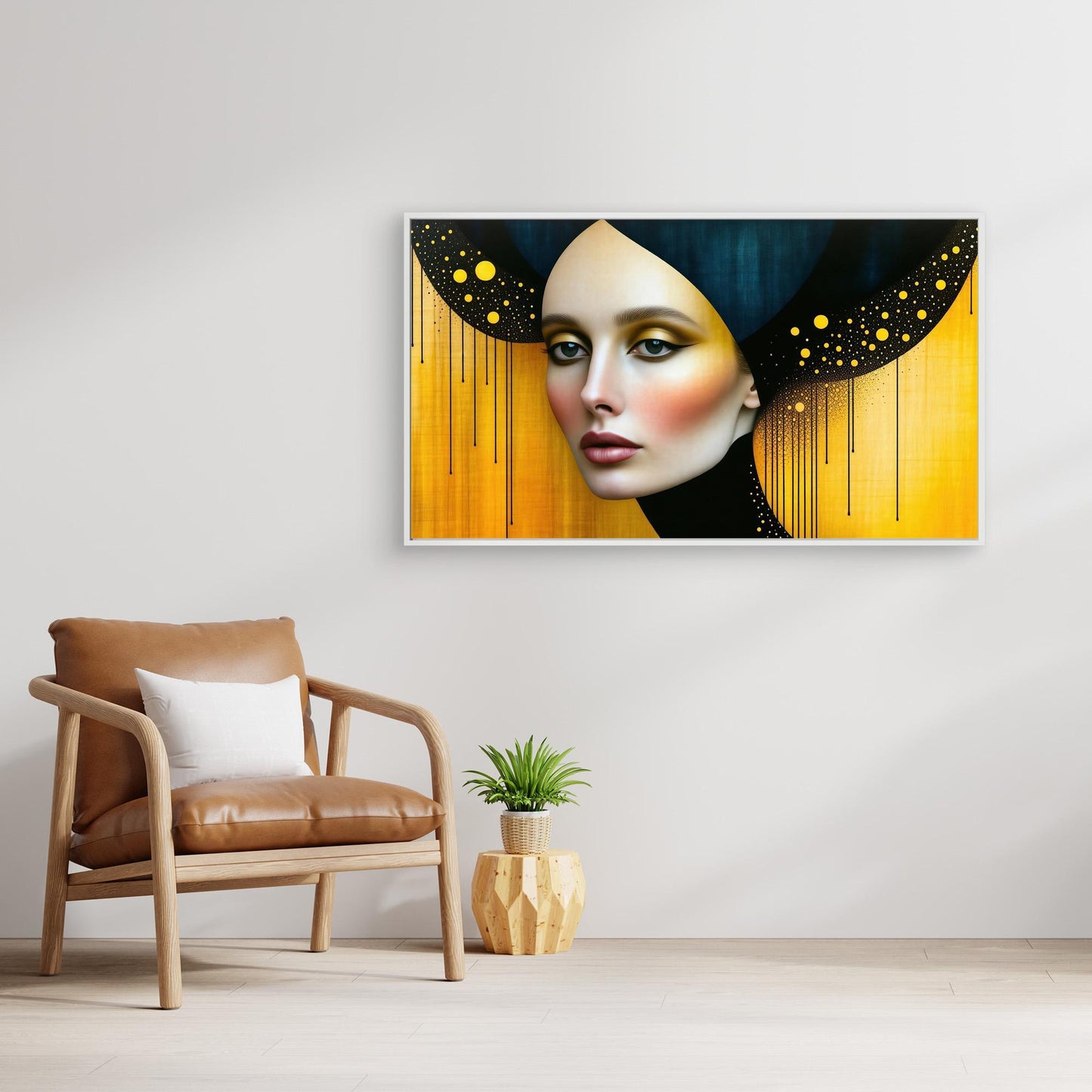 Woman with Black Hat