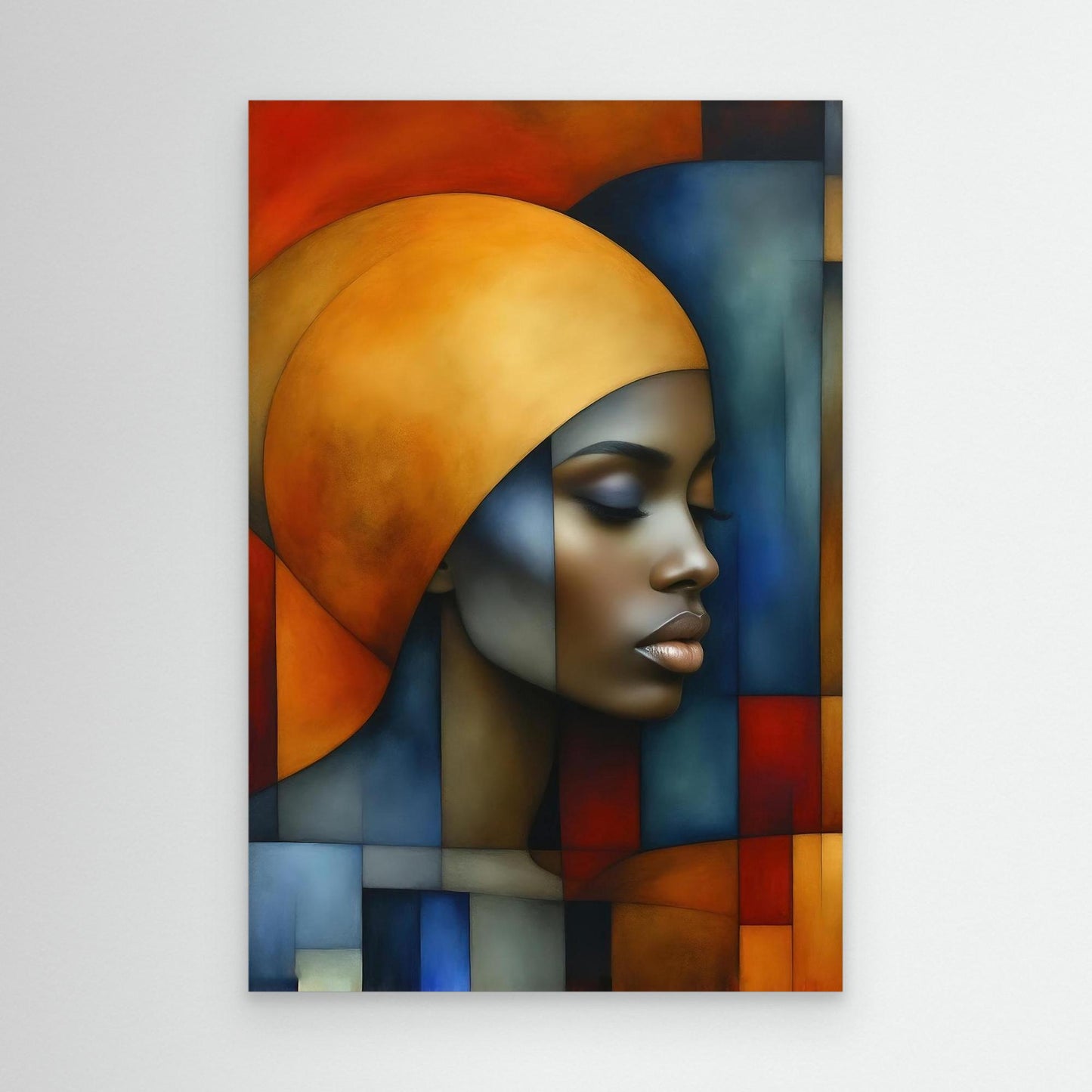 Woman with Yellow Turban