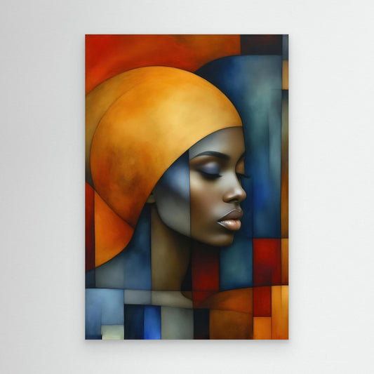 Woman with Yellow Turban