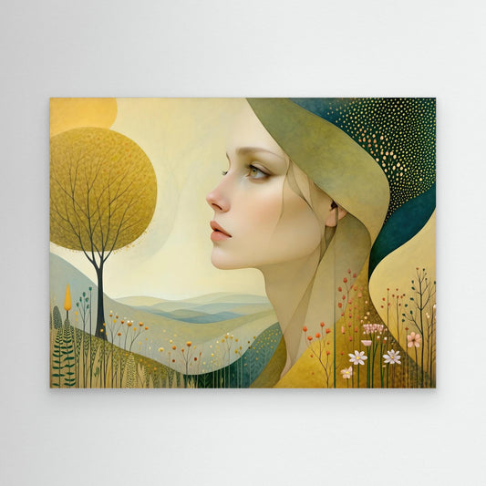 Girl and Tree