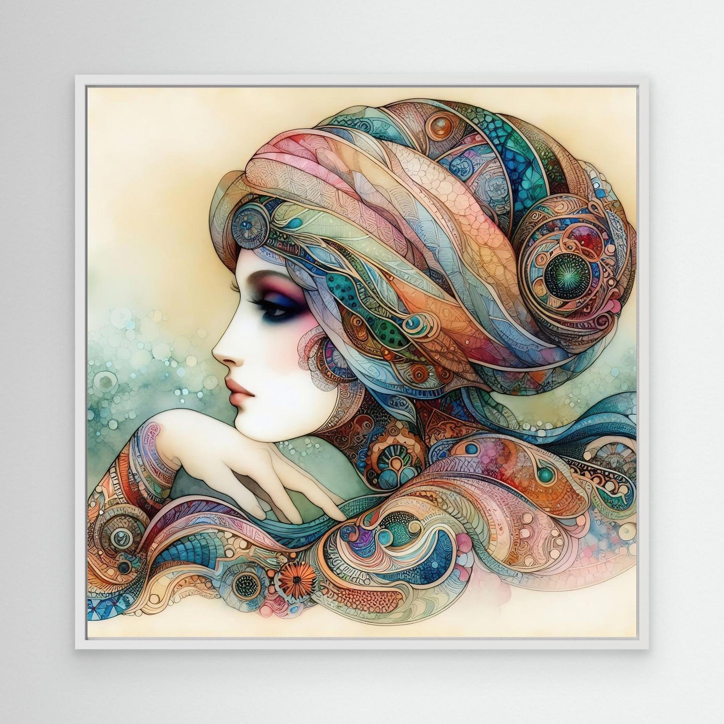 Woman with Turban #1
