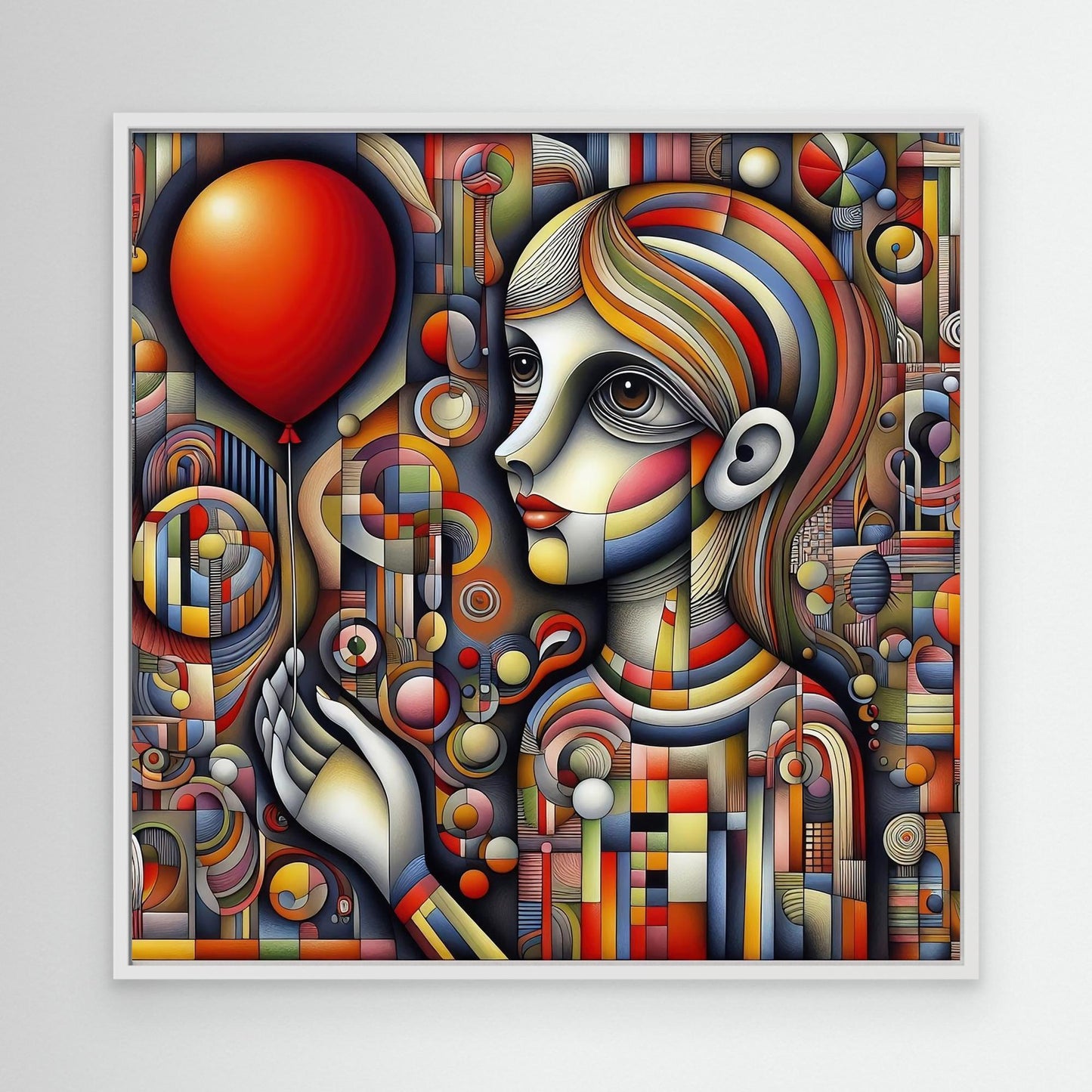 Girl with Red Balloon #1