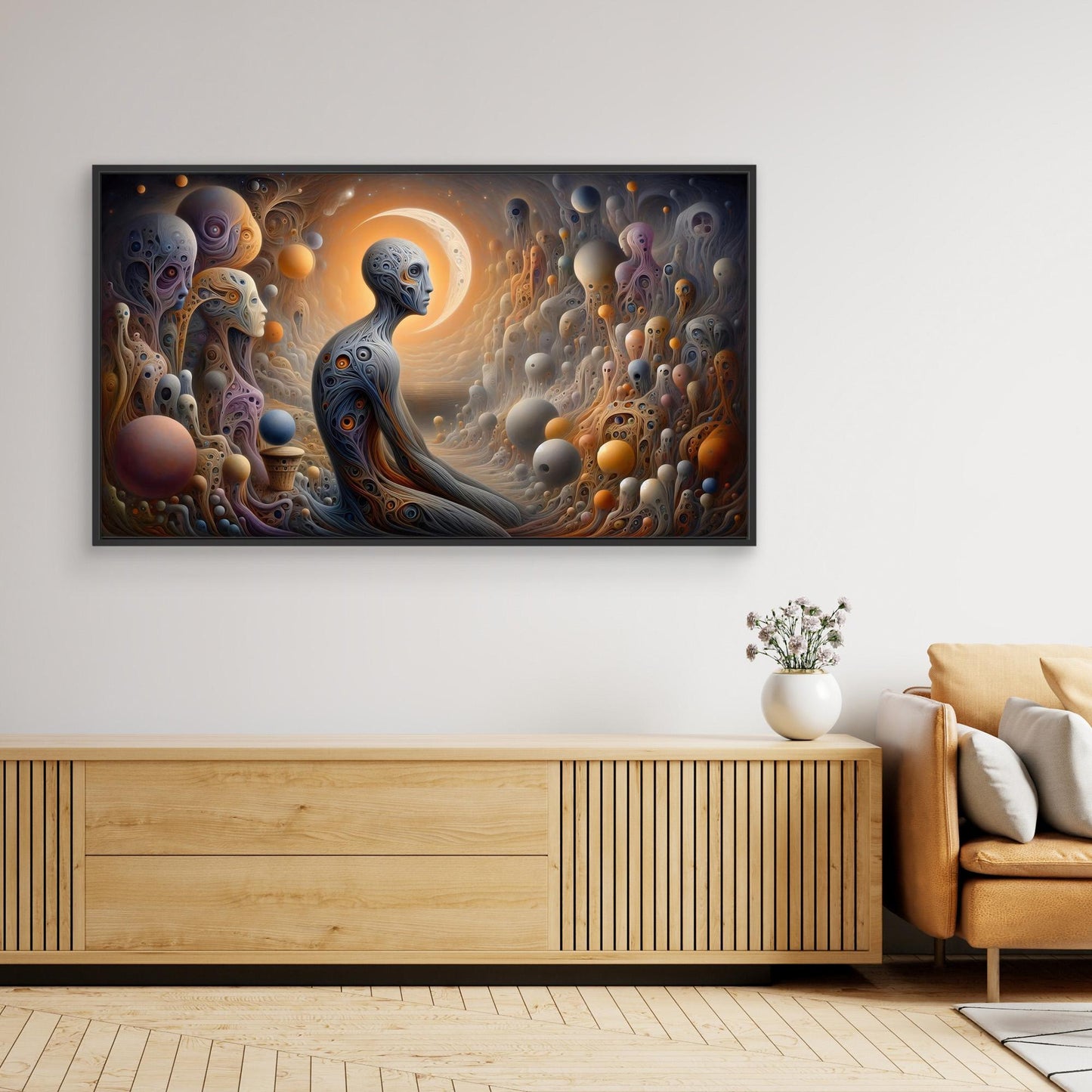 Meditation in the Dreamscape: A Cosmic Reflection