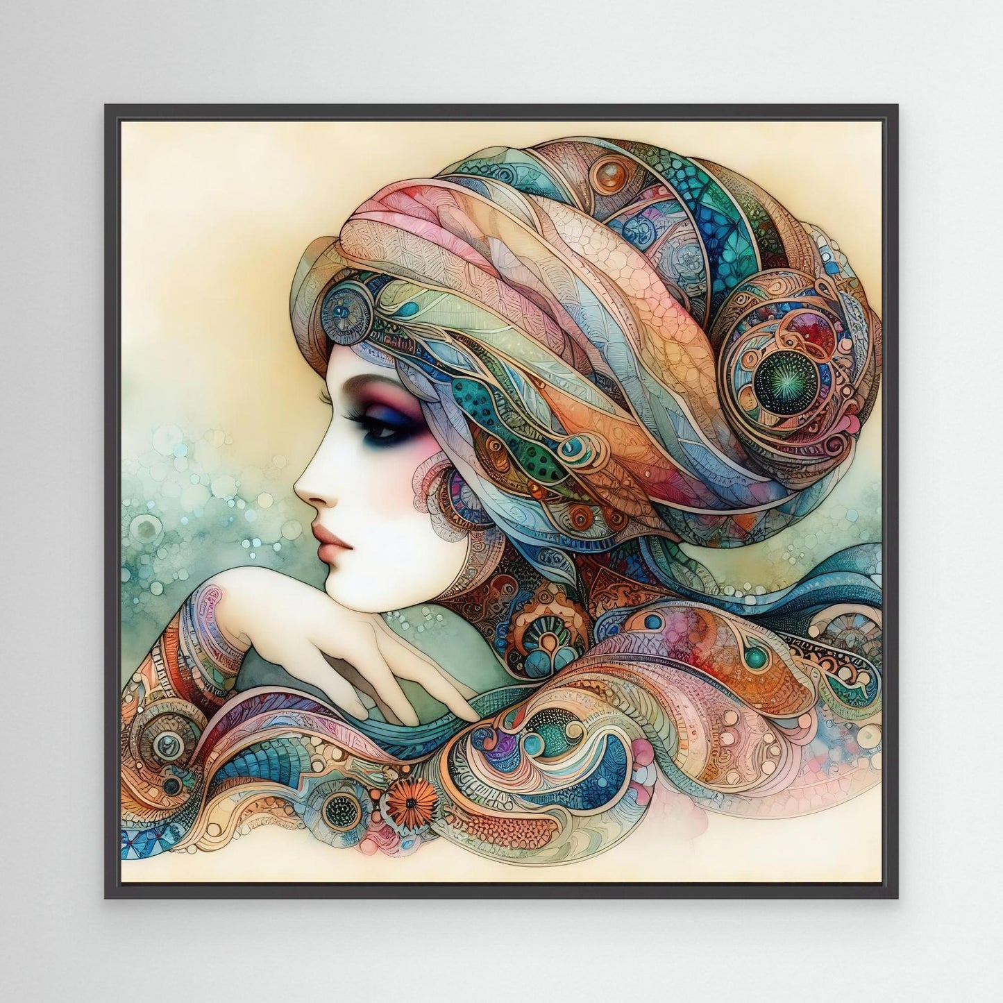 Woman with Turban #1