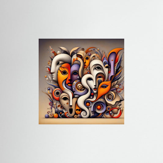 Masks #6 (Fine Art Print)