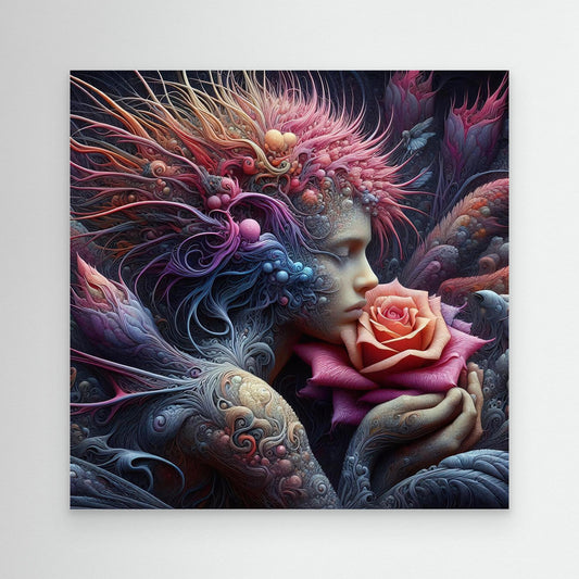 The Girl with the Rose