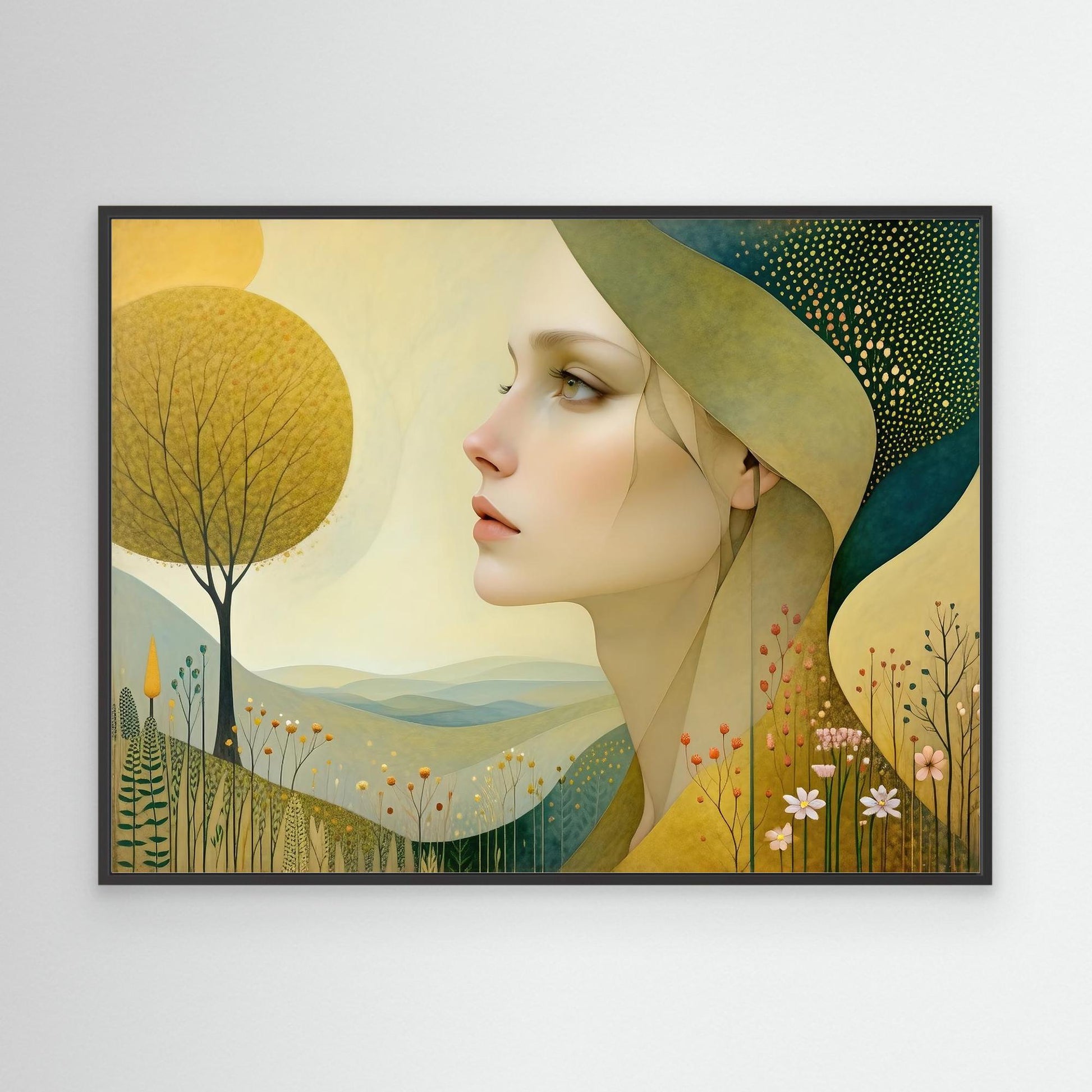 Girl and Tree
