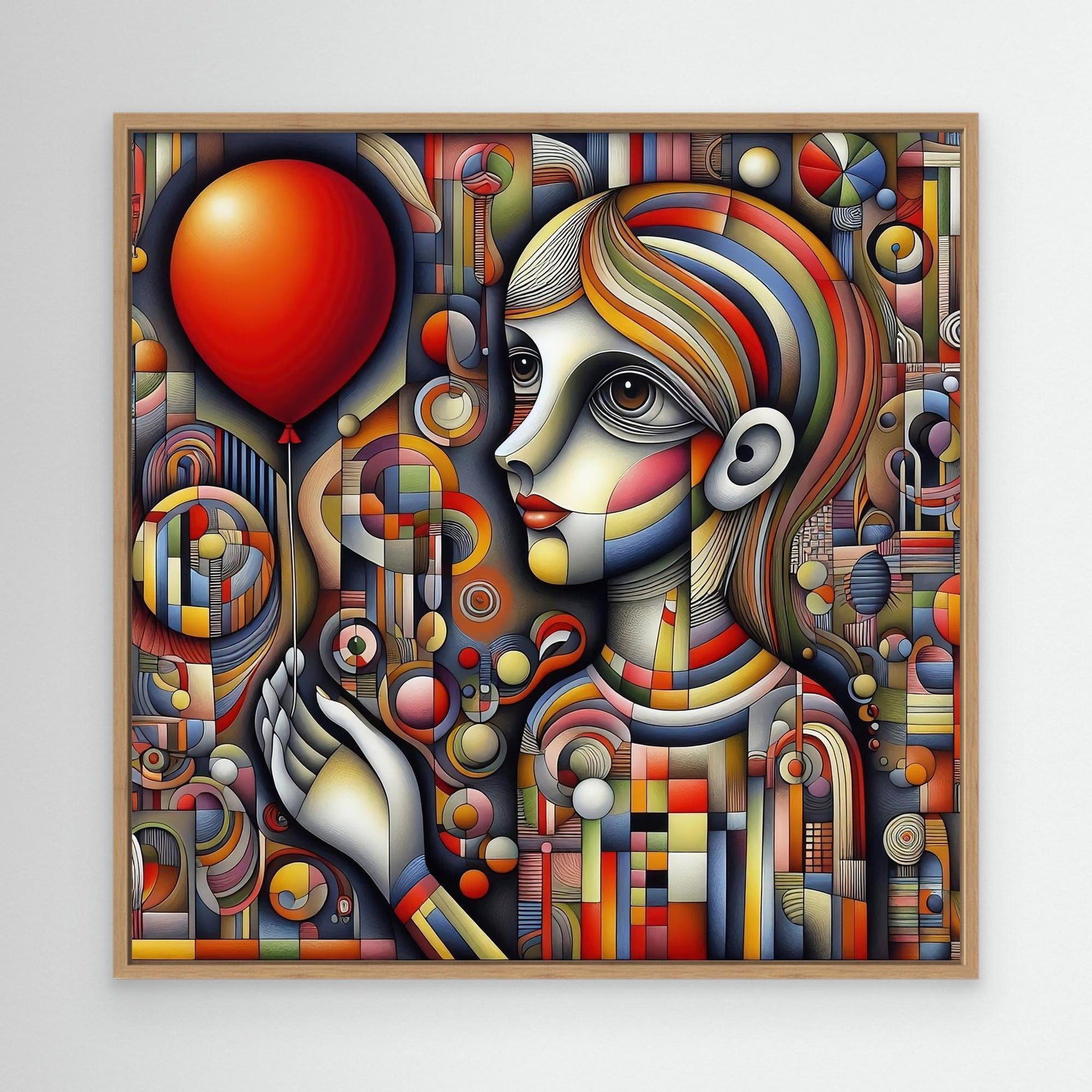 Girl with Red Balloon #1