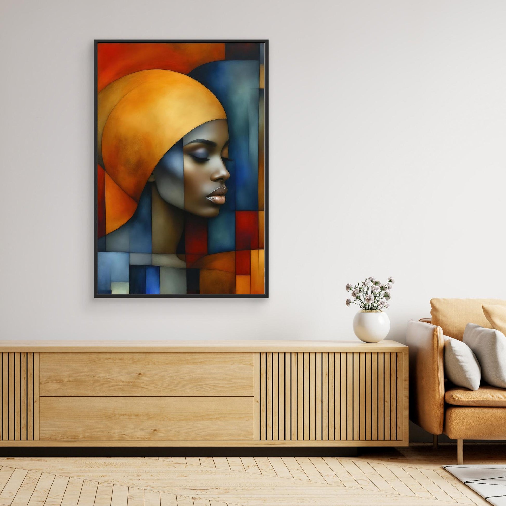 Woman with Yellow Turban
