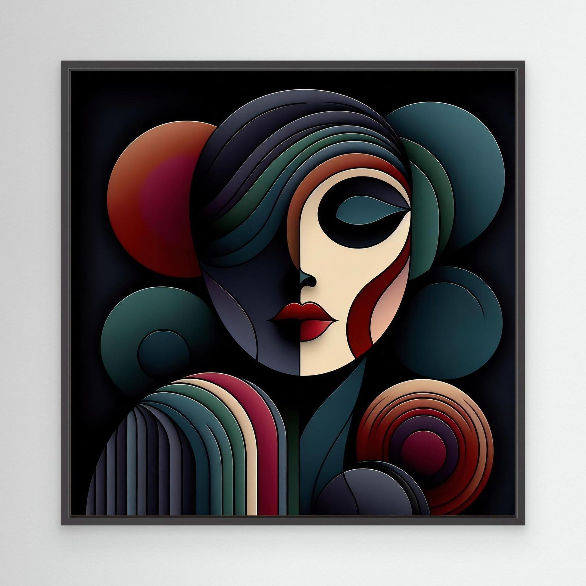 Woman with Fringe