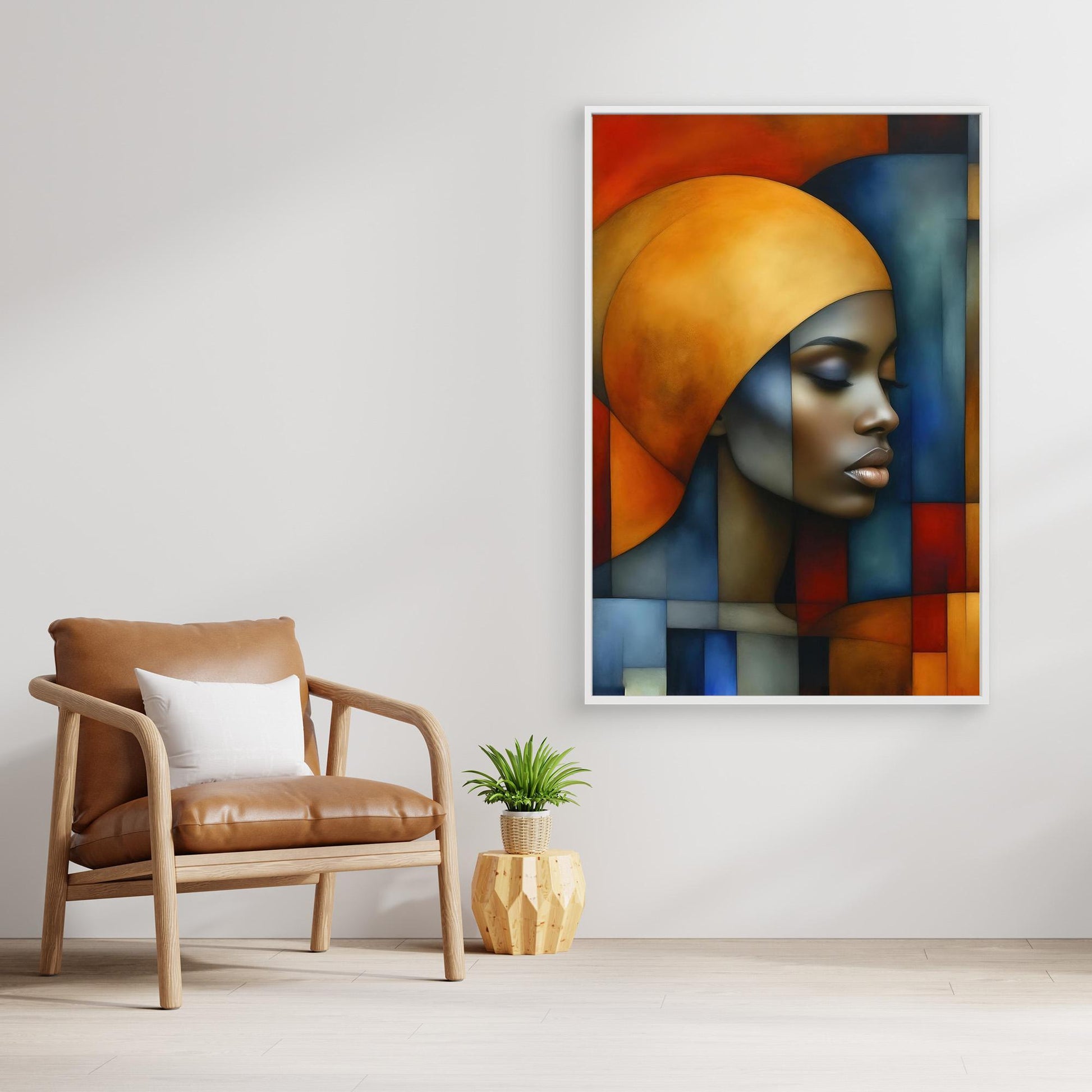 Woman with Yellow Turban