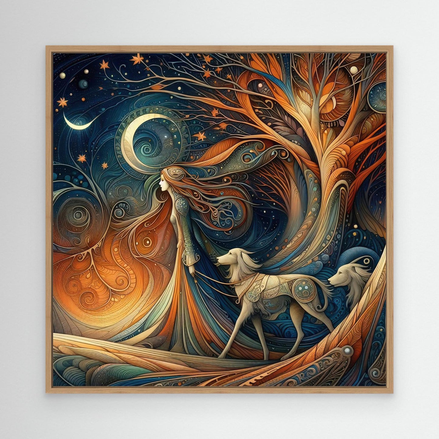 The Woman and the Dogs