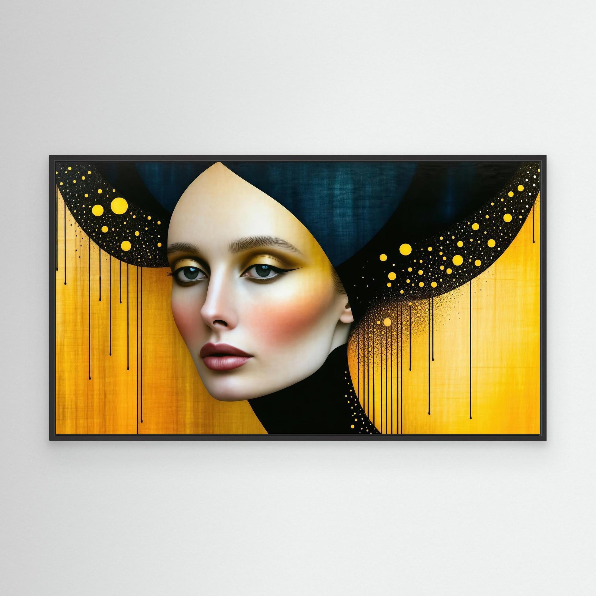 Woman with Black Hat