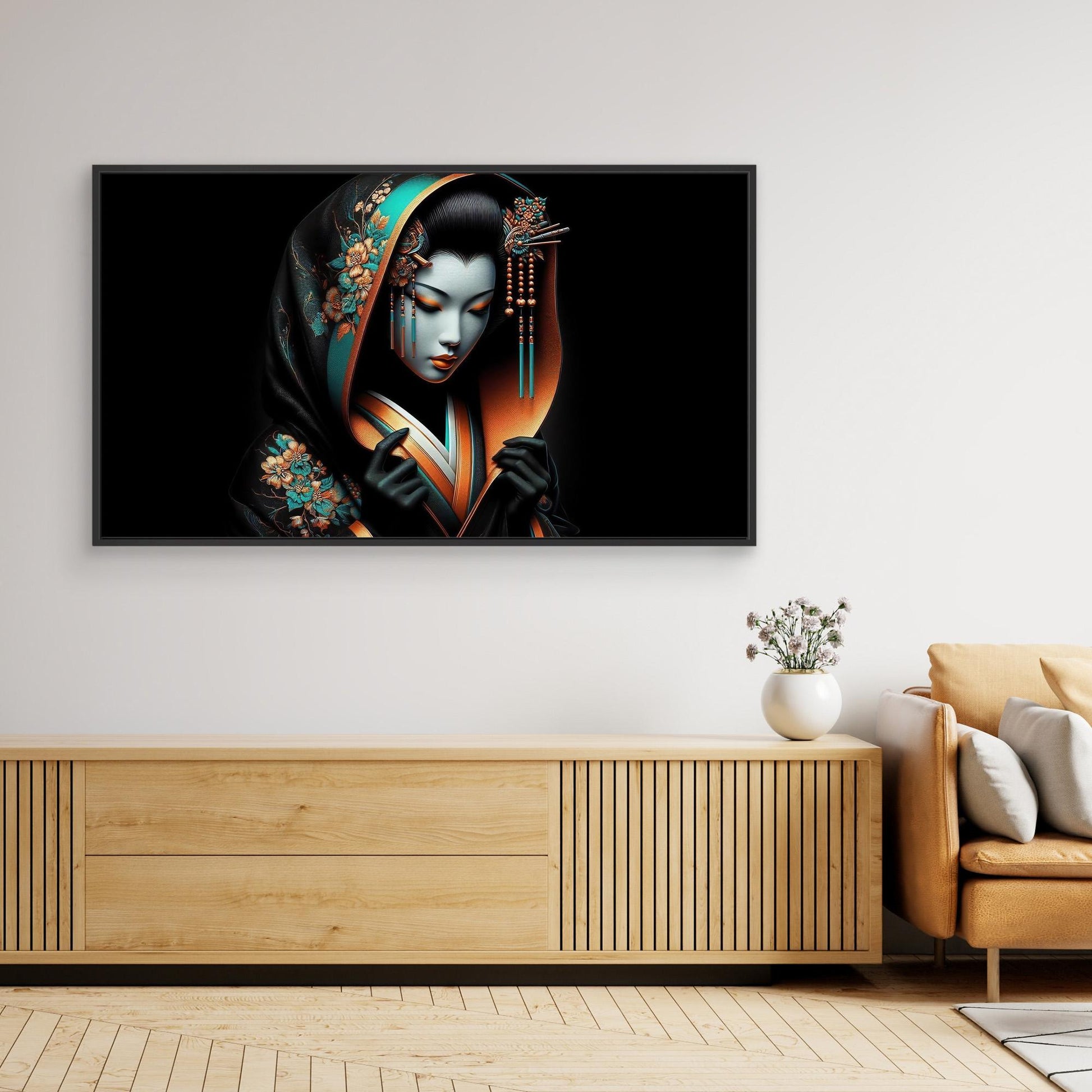 Geisha with Hoodie