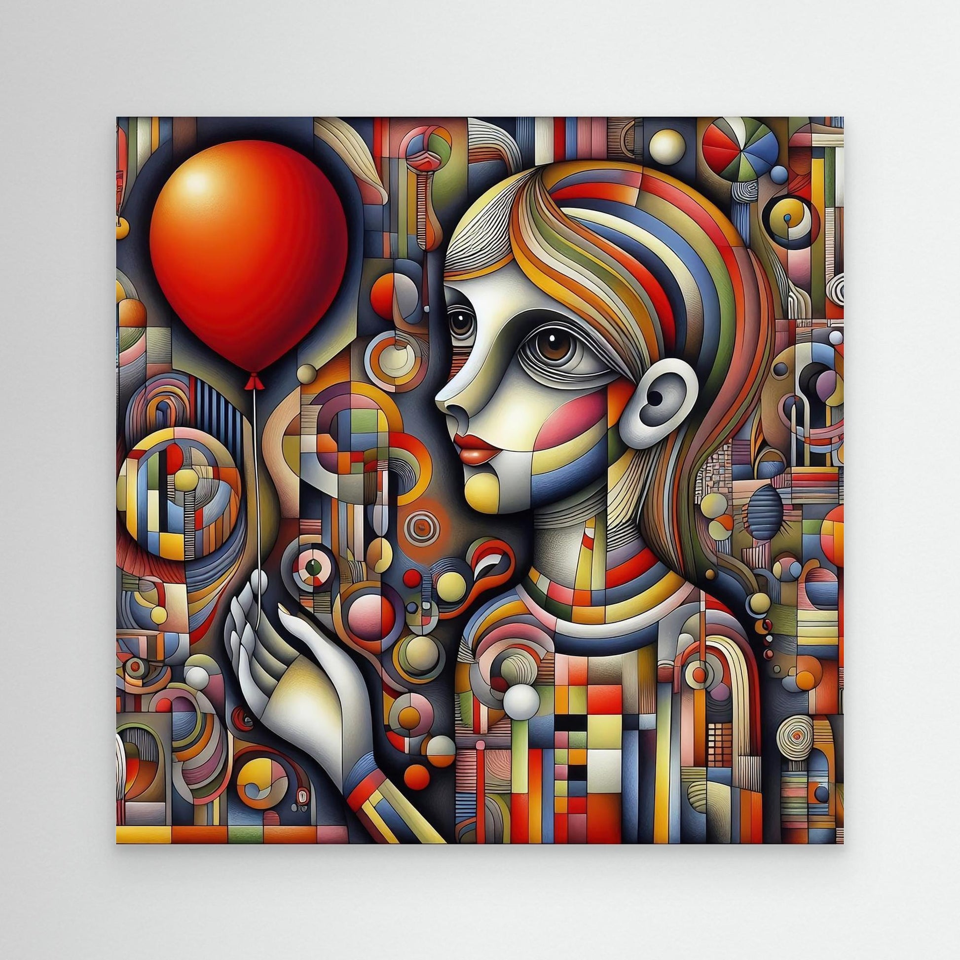 Girl with Red Balloon #1