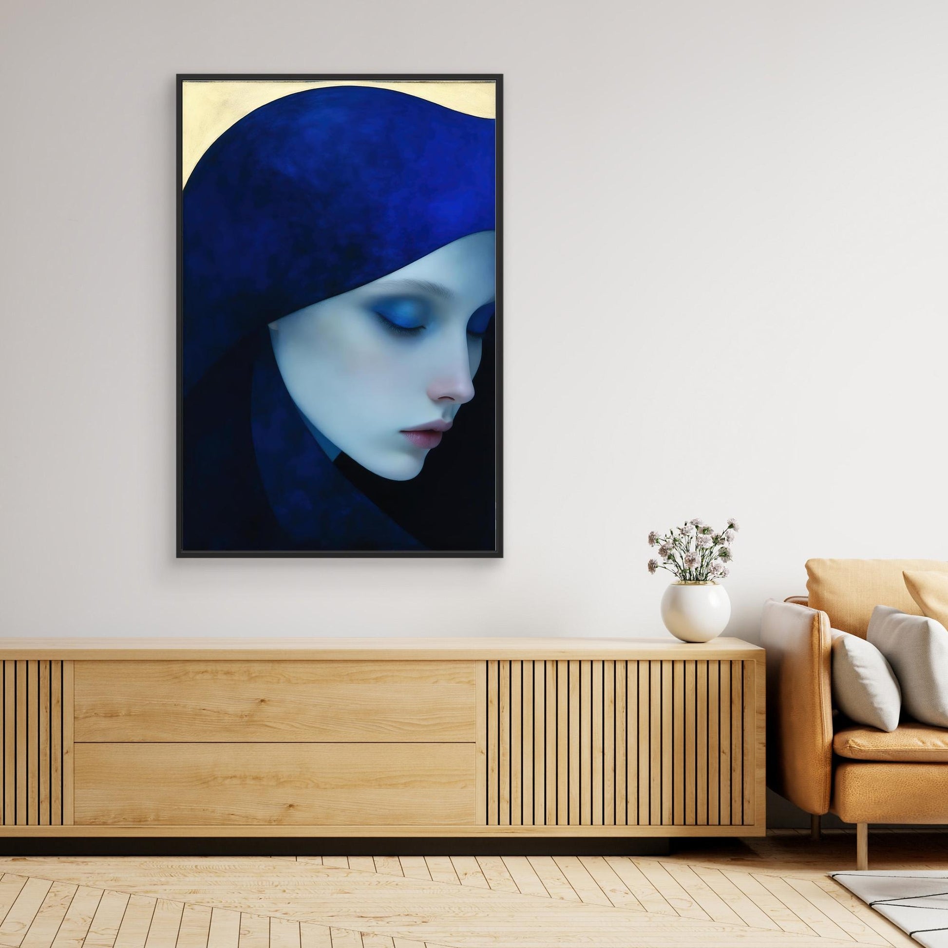 Blue Scarf