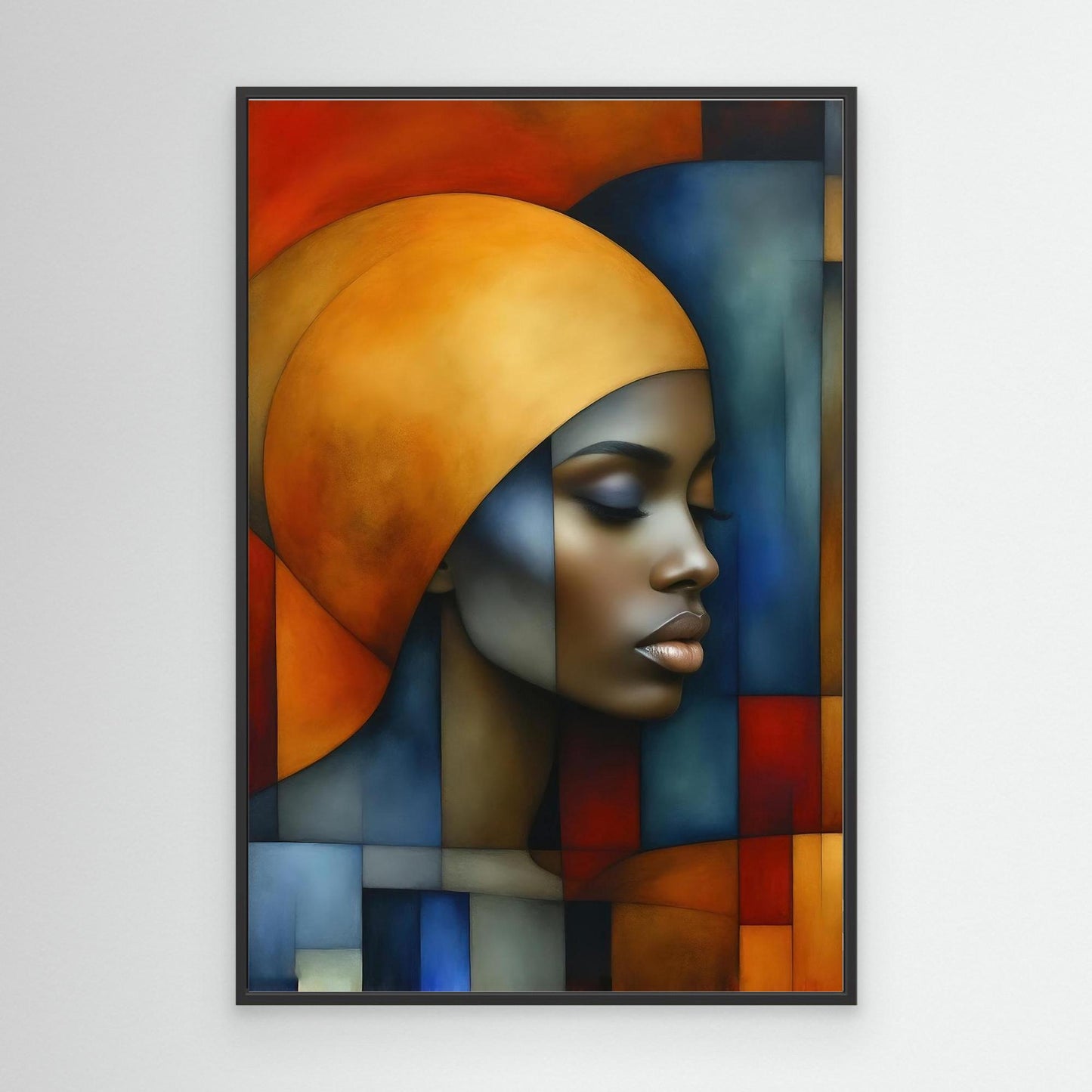 Woman with Yellow Turban