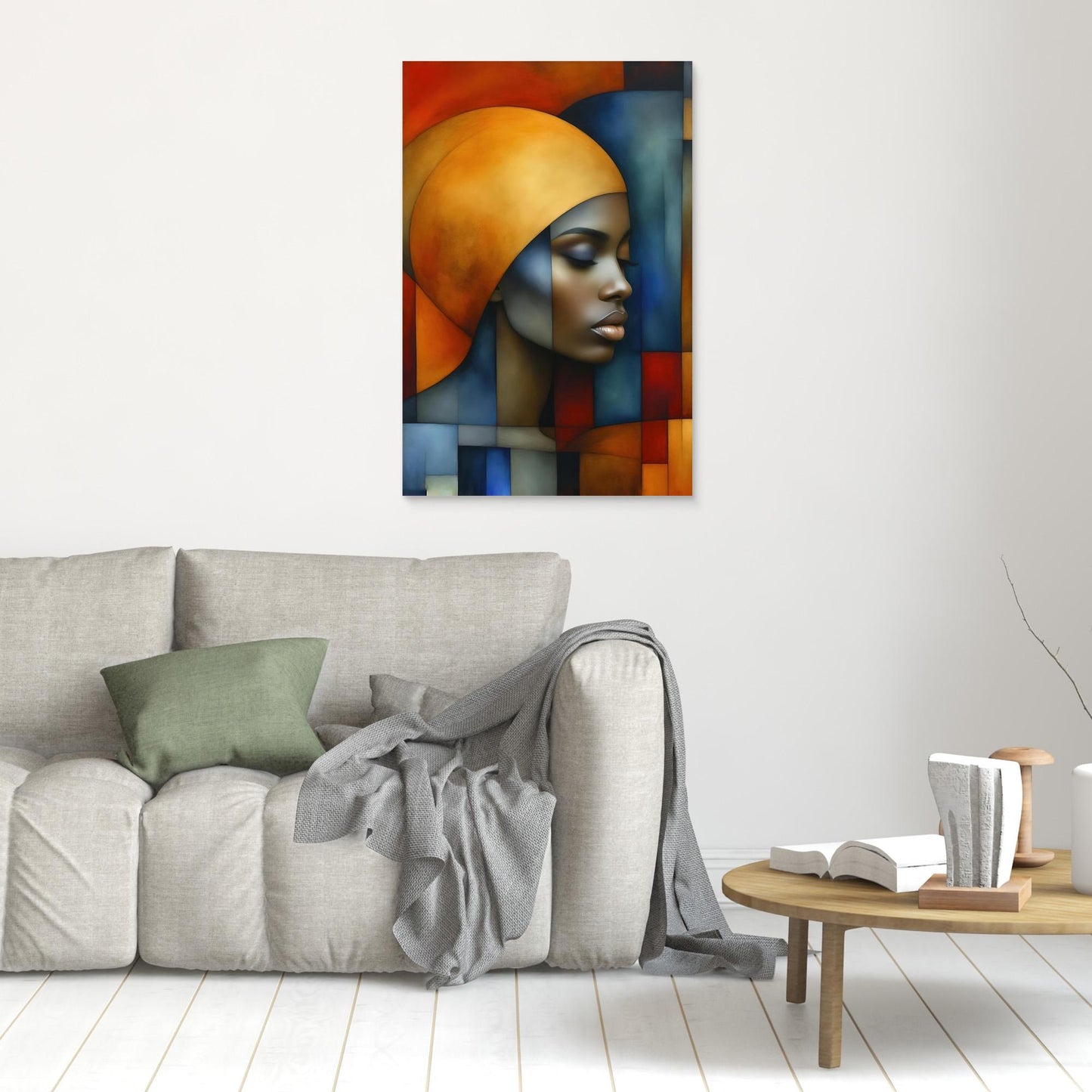 Woman with Yellow Turban