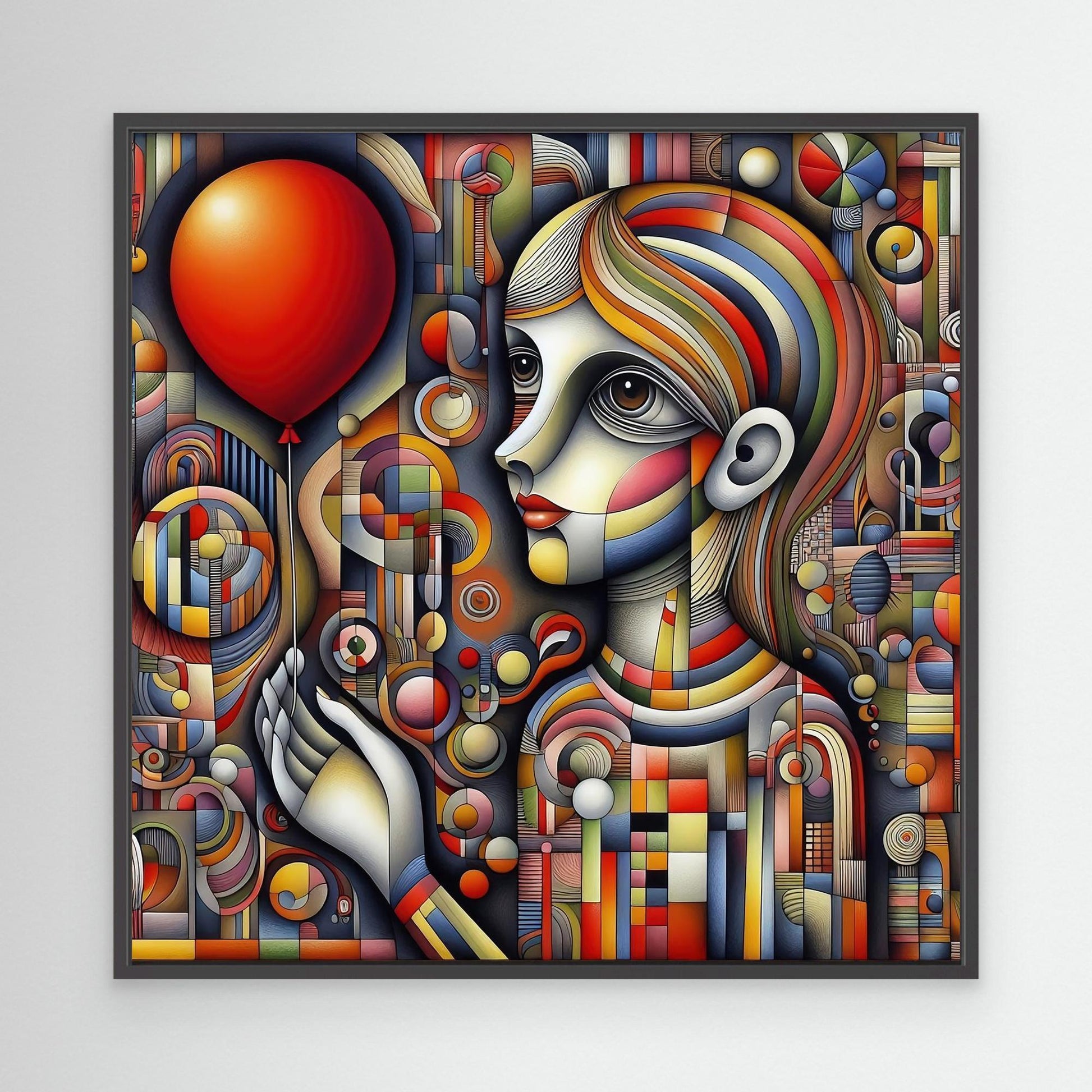 Girl with Red Balloon #1