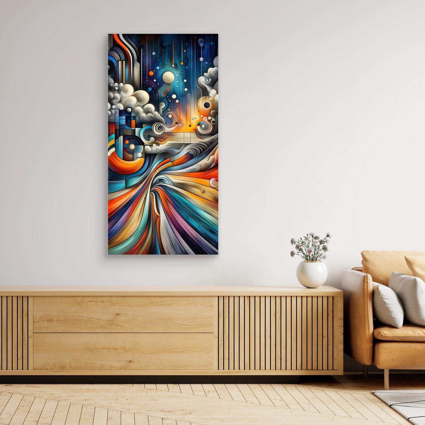 Mystic Bloom: Surreal Floral Fusion in Motion