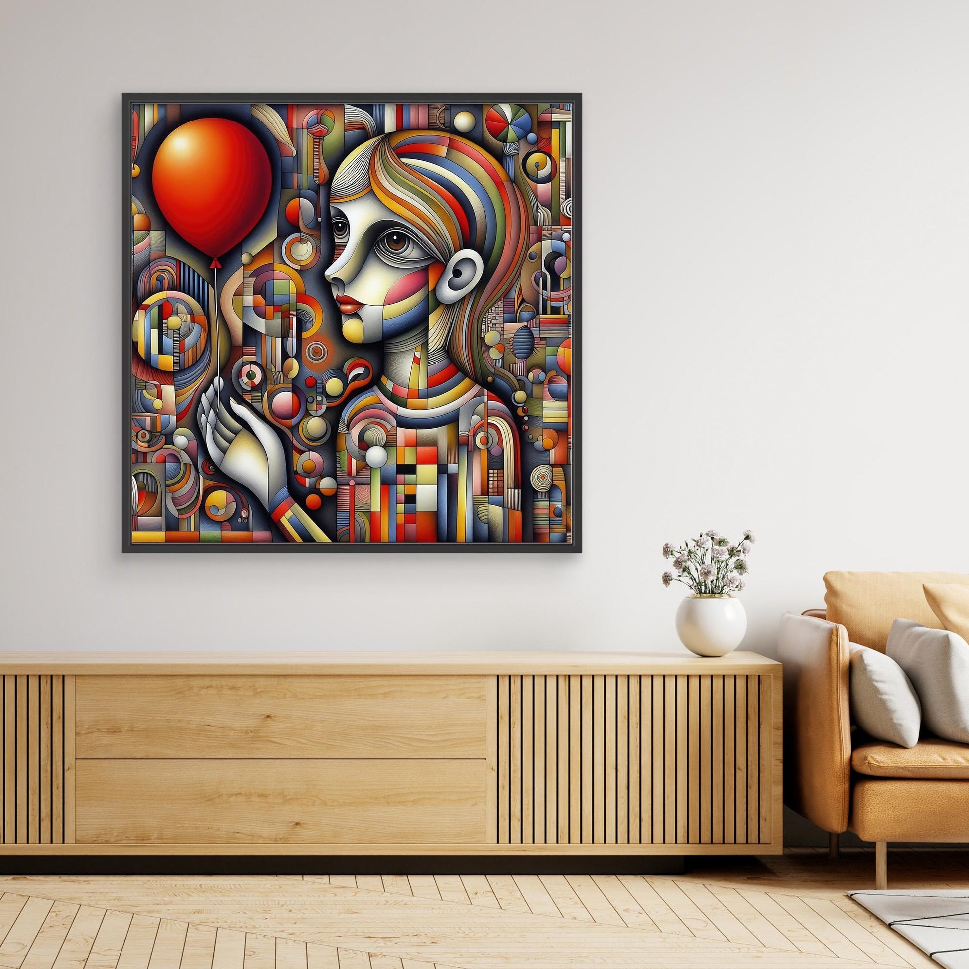 Girl with Red Balloon #1