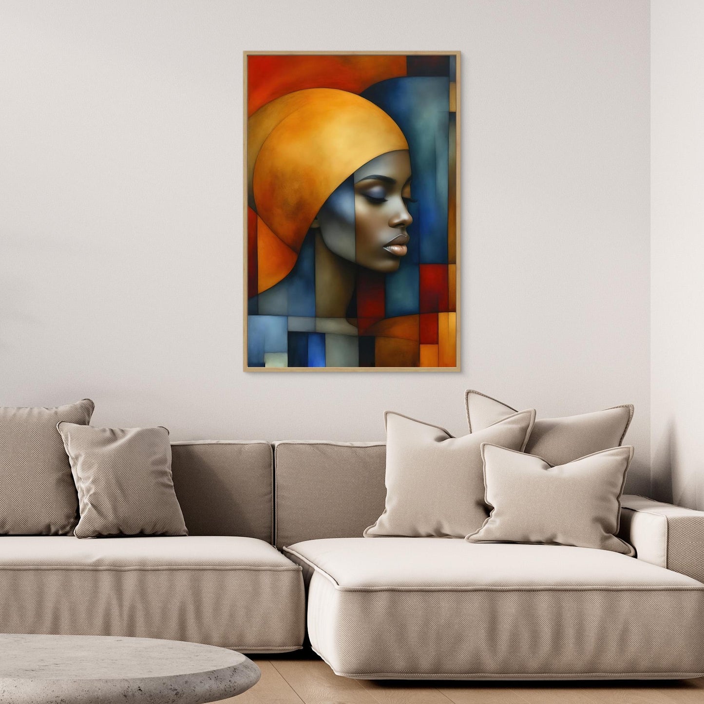 Woman with Yellow Turban