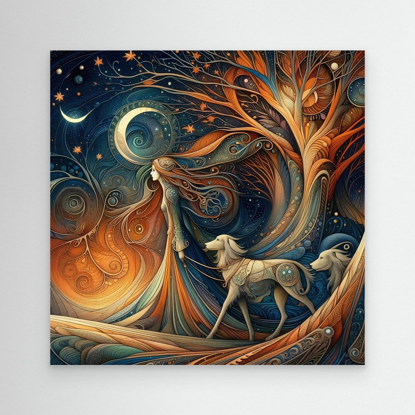 The Woman and the Dogs