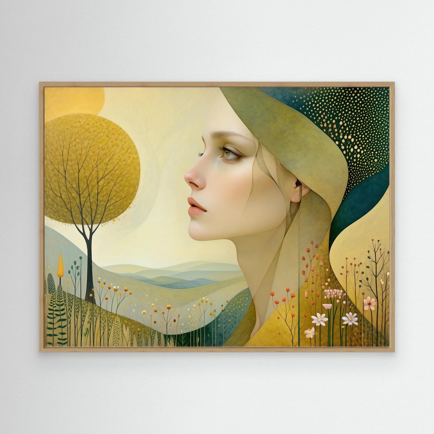 Girl and Tree