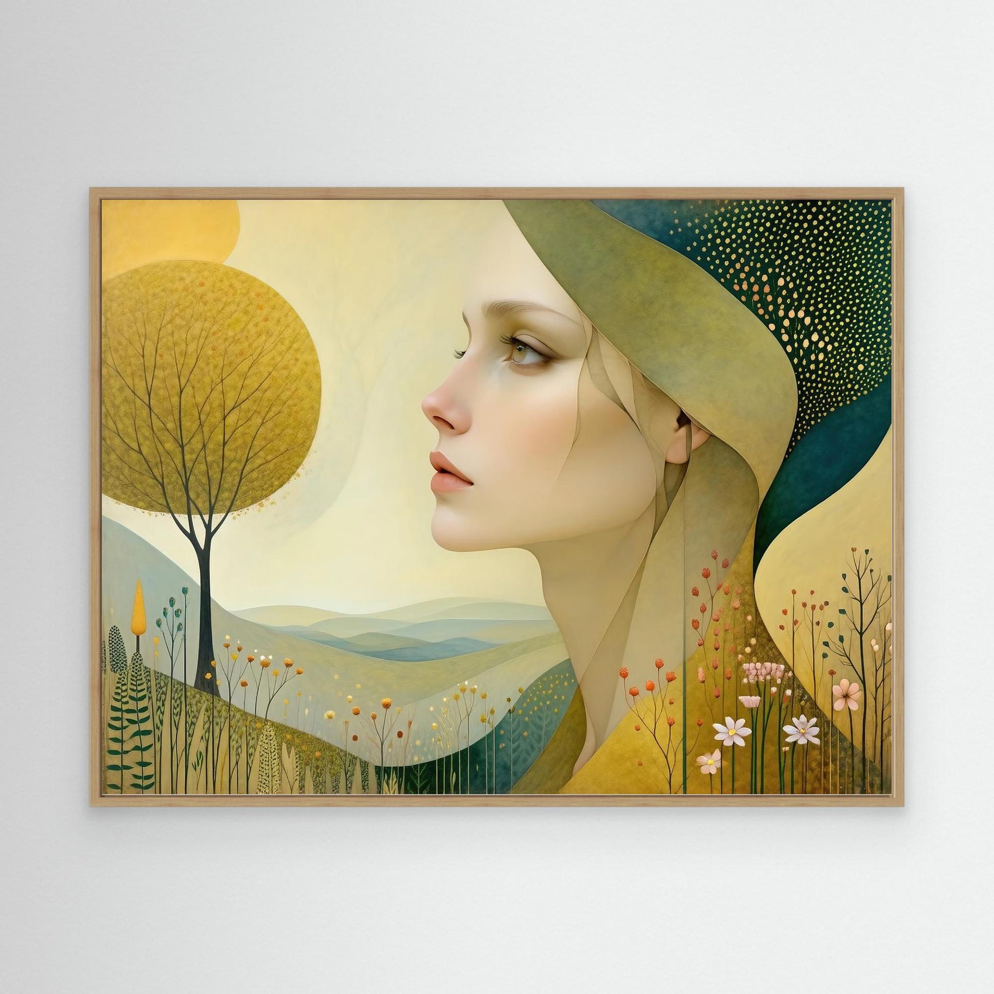 Girl and Tree