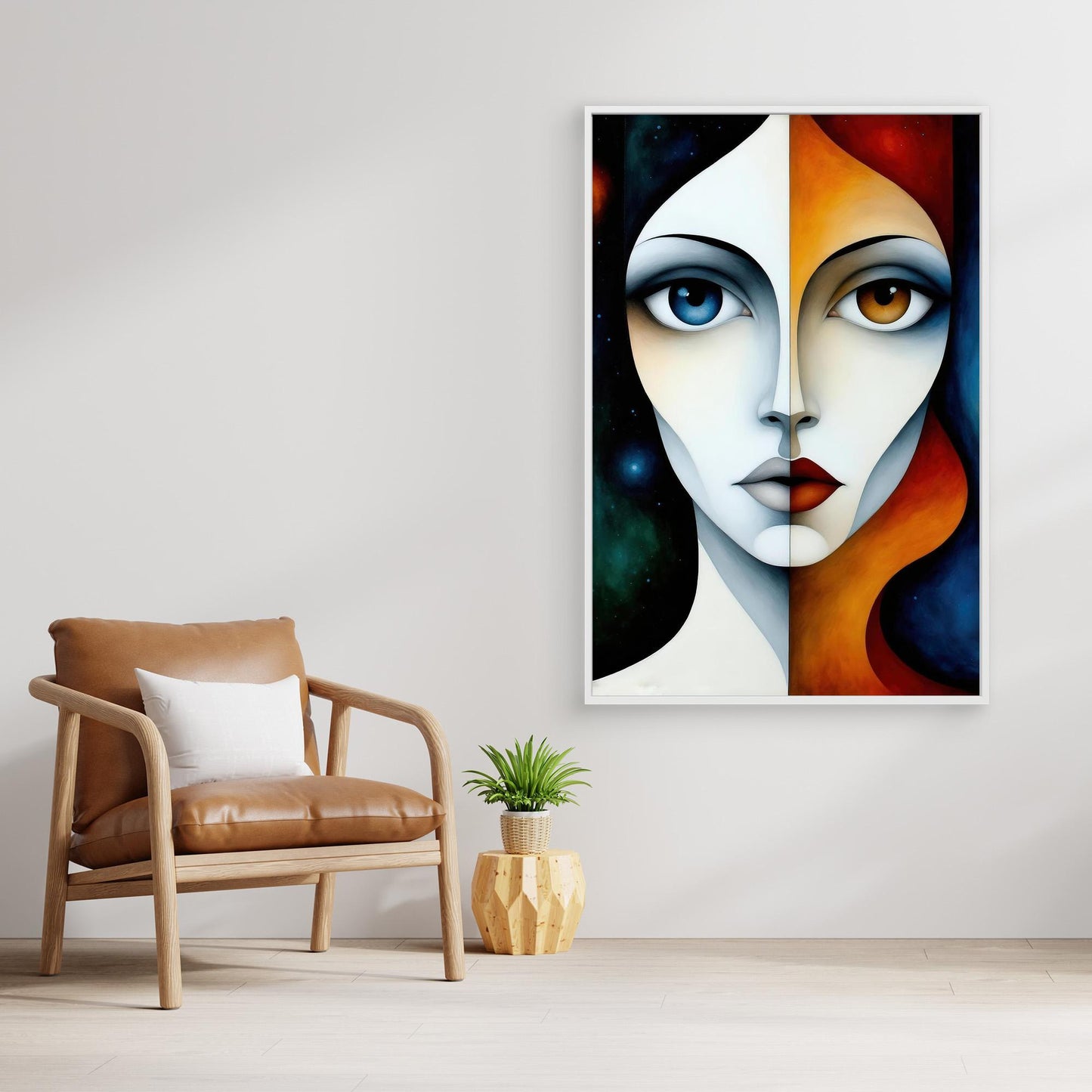 Blue and Amber